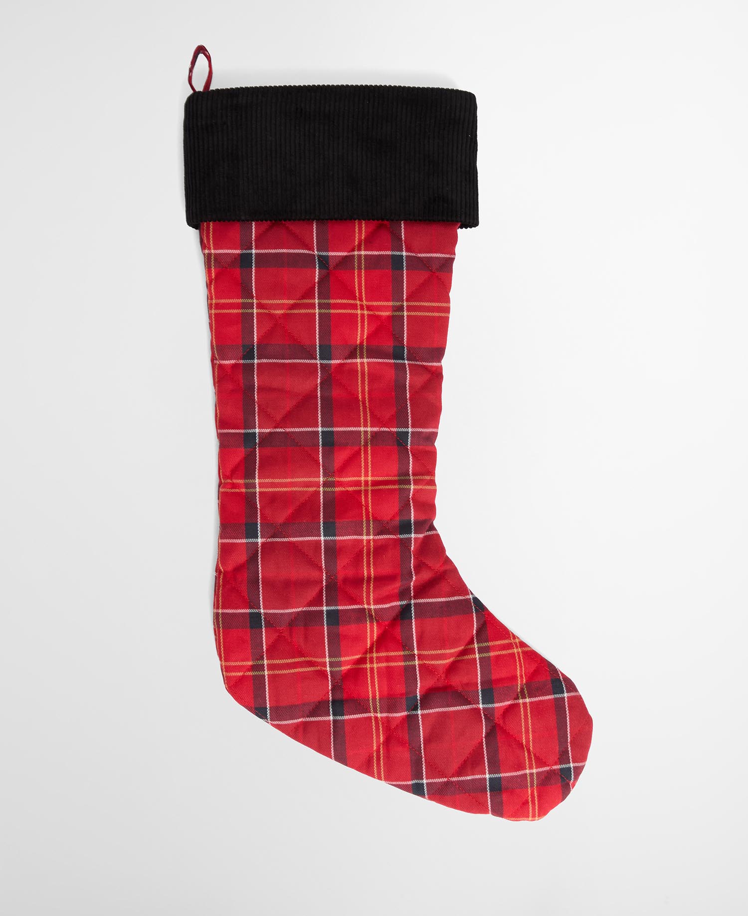 Christmas Stocking Cardinal Tartan