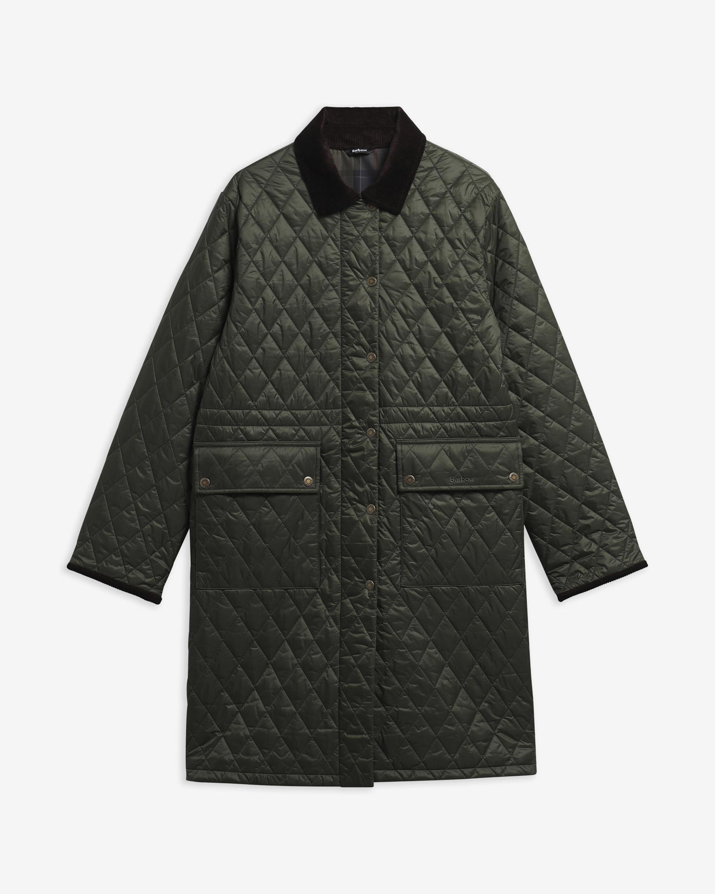 Giacca trapuntata Rosamund Olive/Shadow Classic
