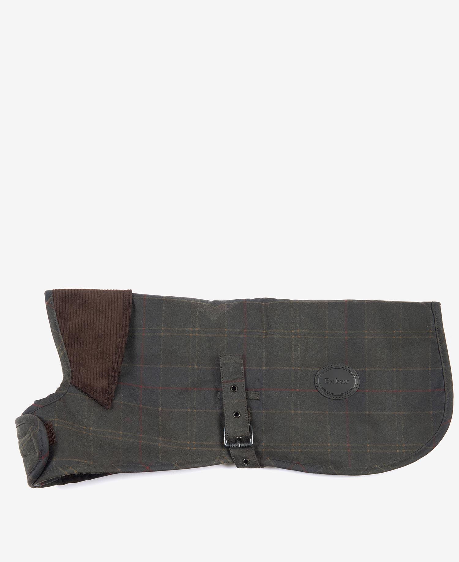 Tartan Waxed Dog Coat