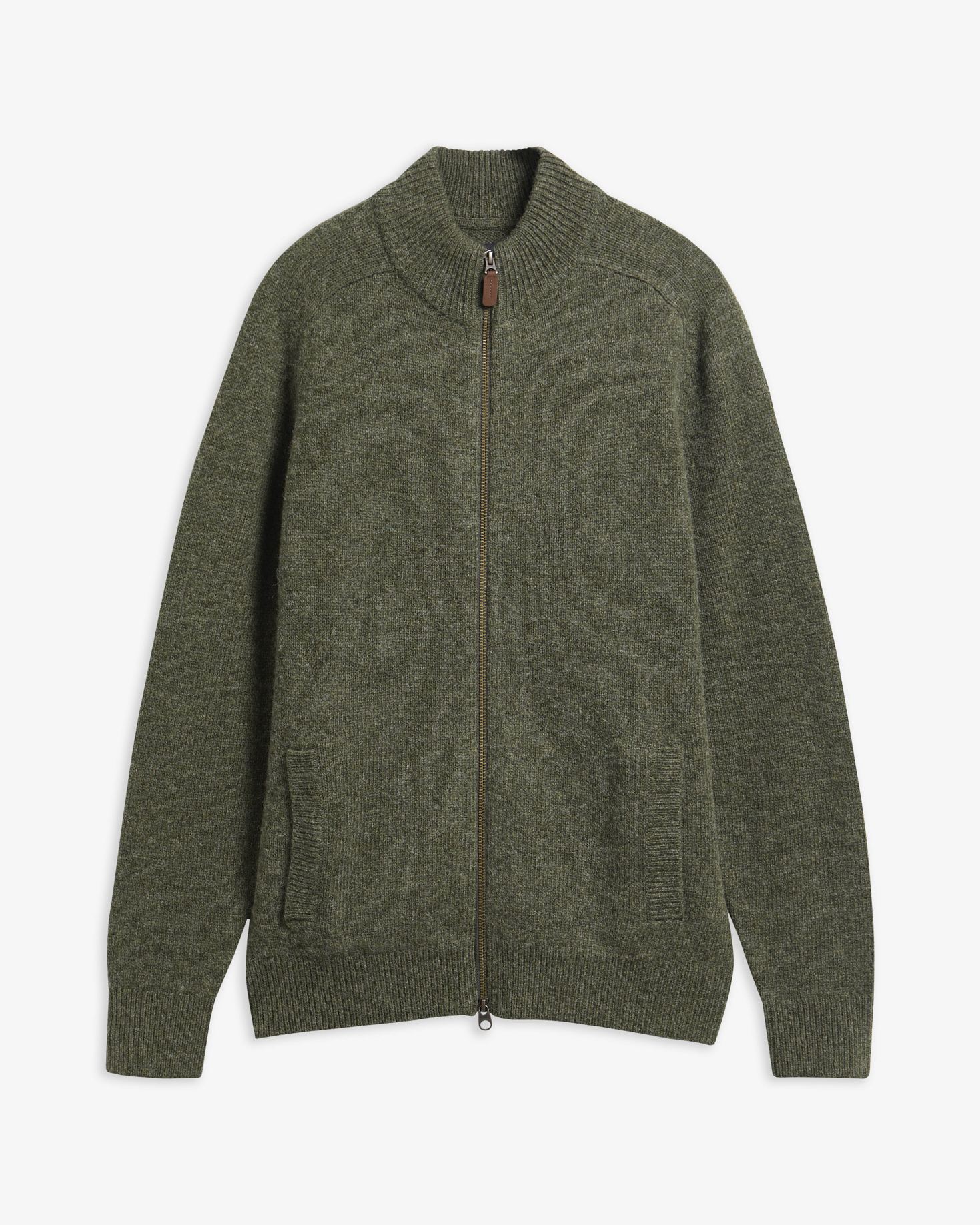 Talder Zip-Up Jumper Sage