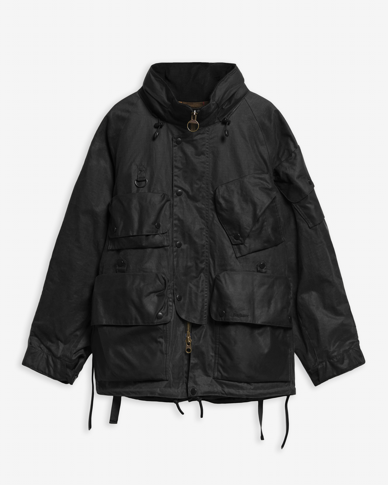 Barbour x Norbit Ripstop Waxed Jacket Black