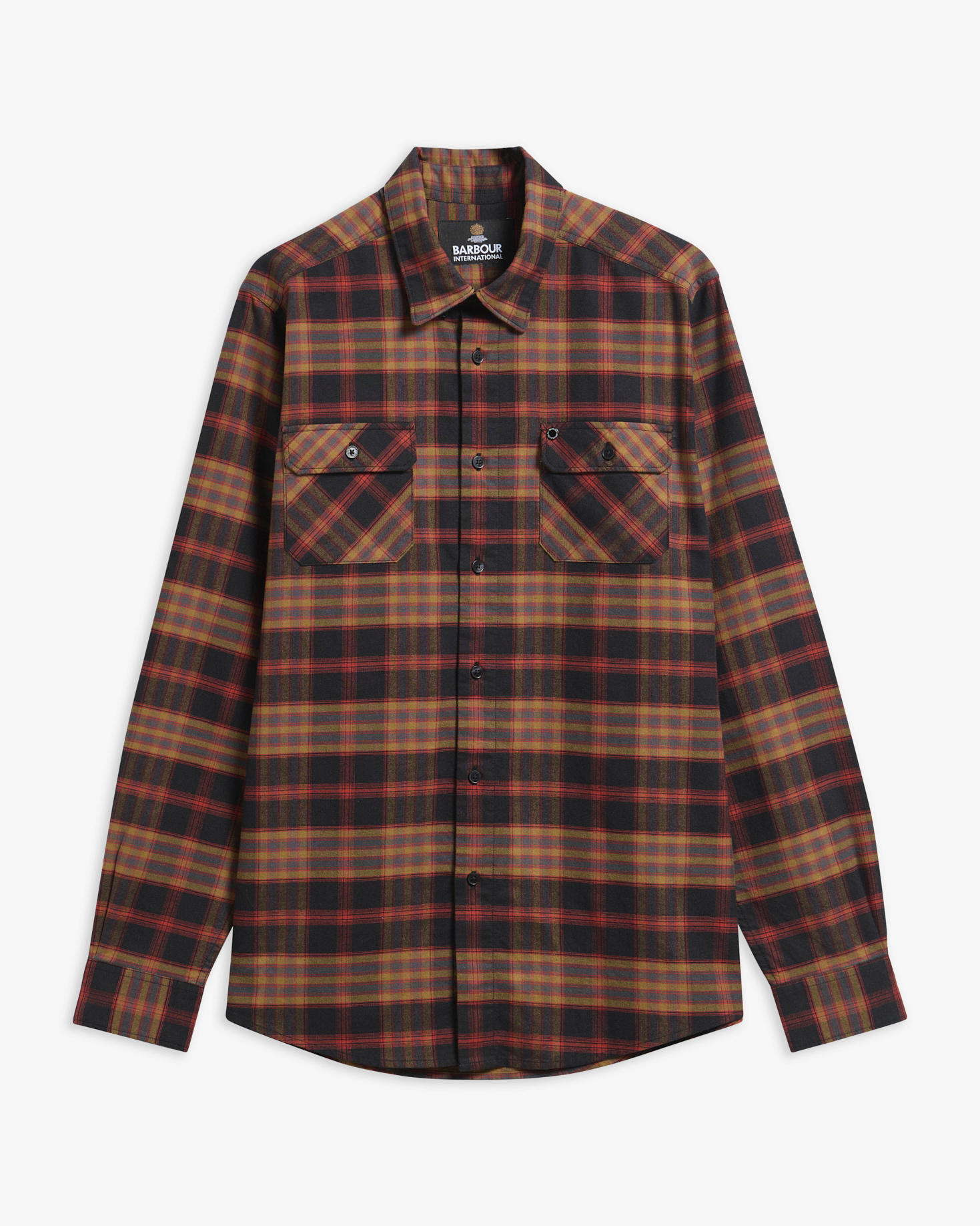 Camicia a maniche lunghe dalla vestibilit&agrave; leggermente aderente Horseferry Fire Whirl