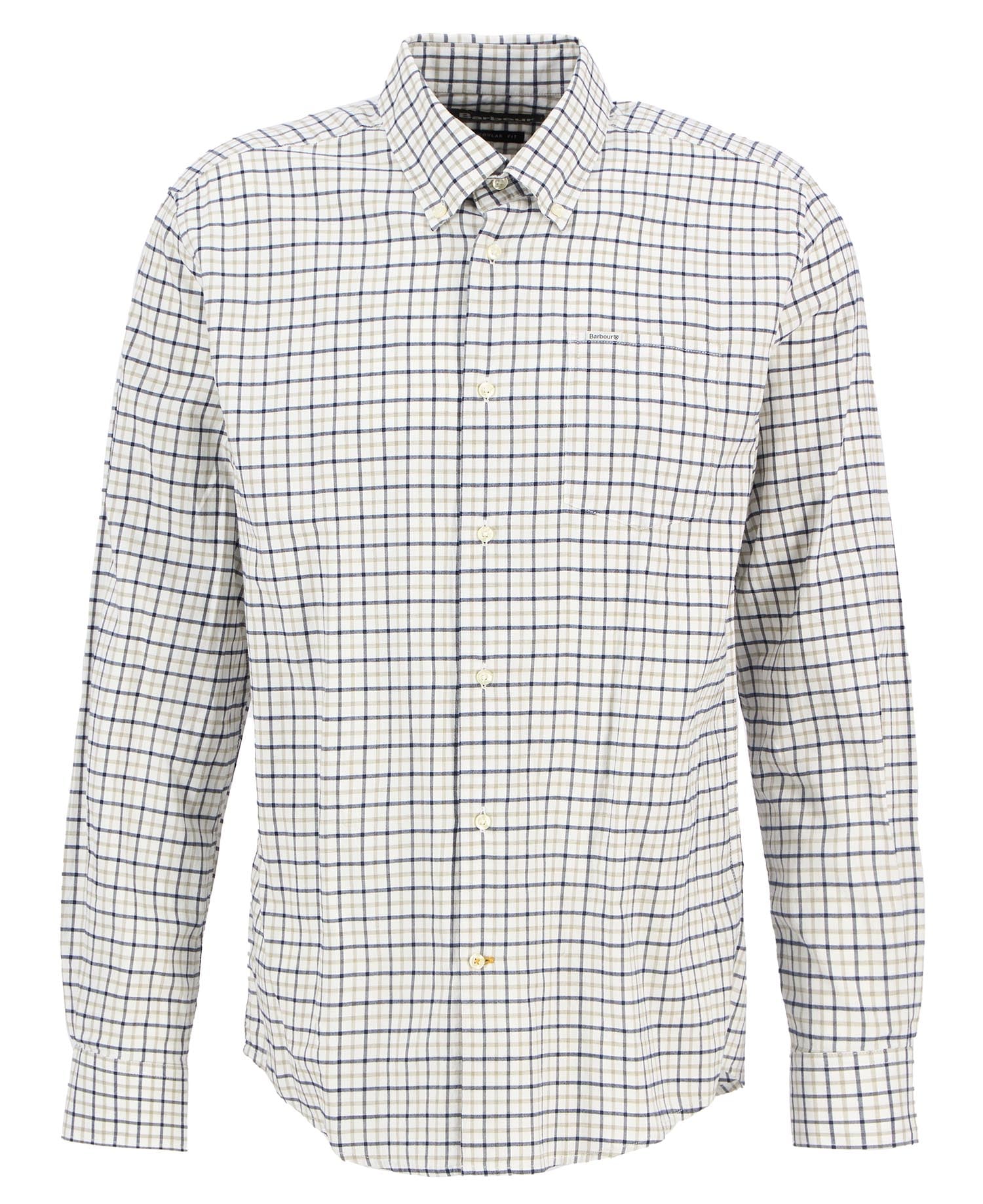 Preston Regular Long-Sleeved Shirt Olive
