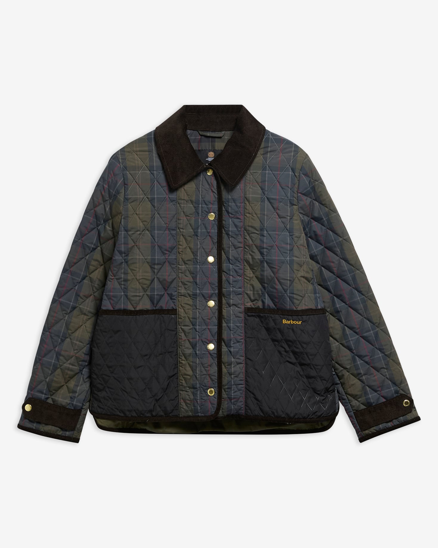 Barbour Steppjacke Ainsdale Checked Shadow Classic