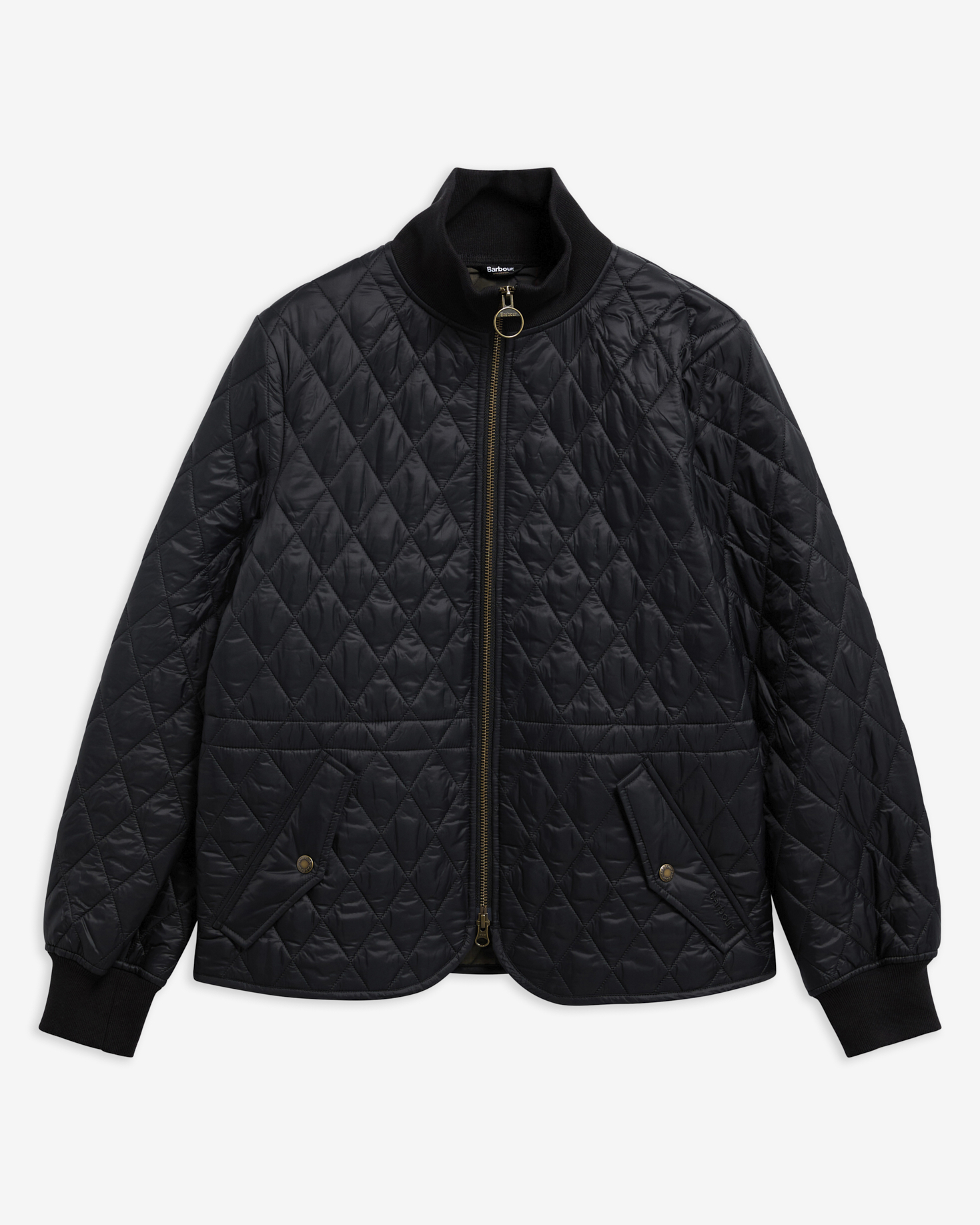 Barbour Steppjacke Hermione Black/Shadow Classic