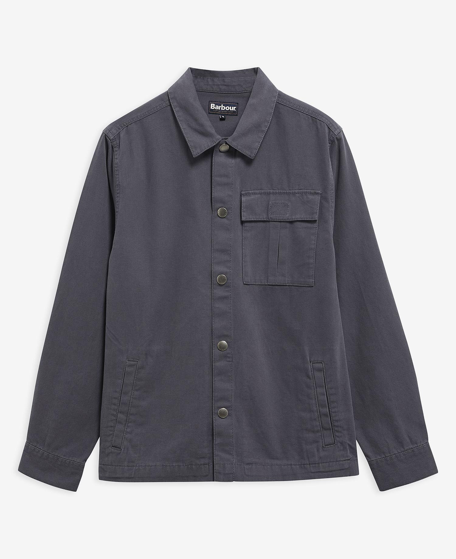 Overshirt Wetheral Twill Washed Navy