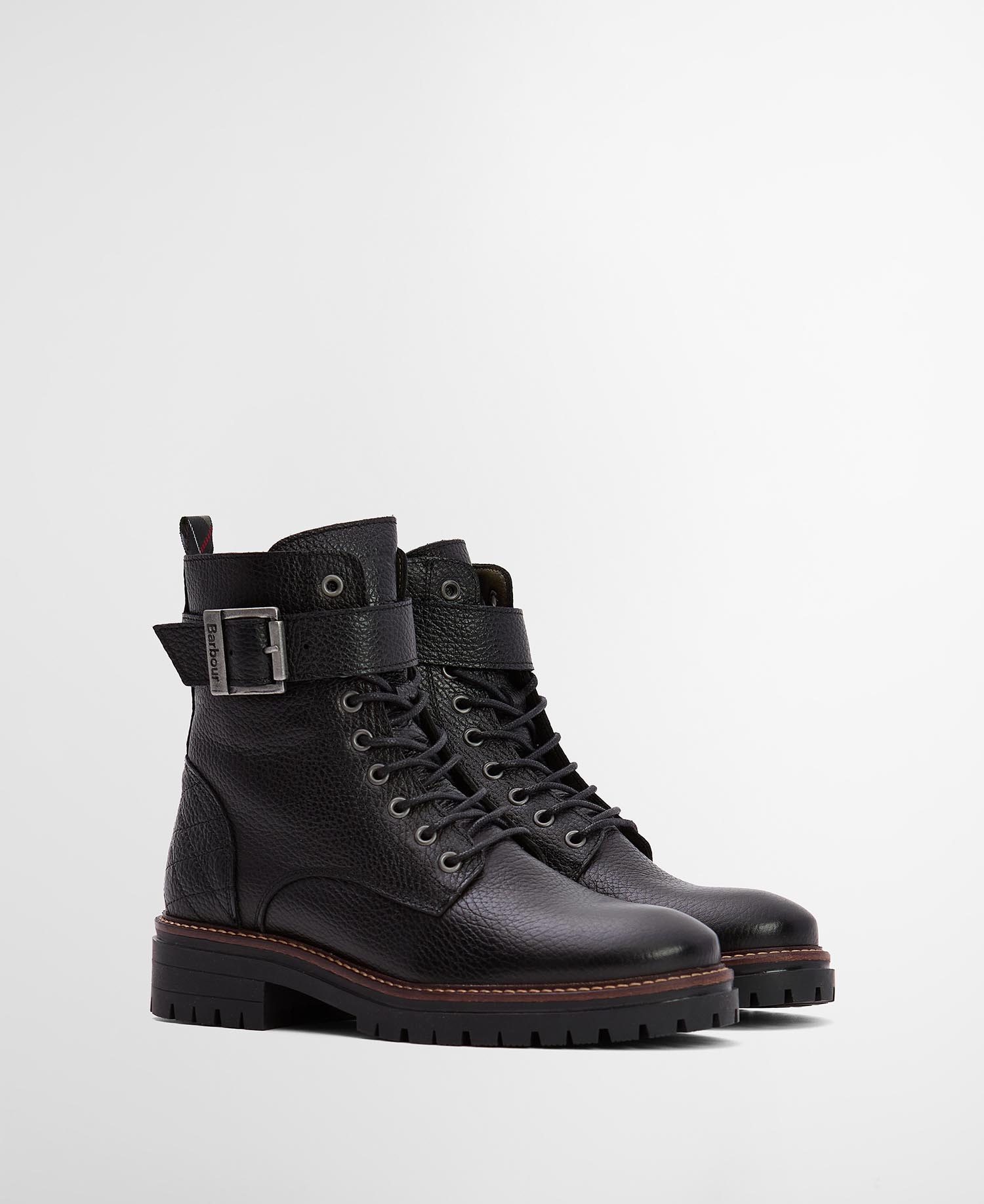 Boots Heidi Commando Black