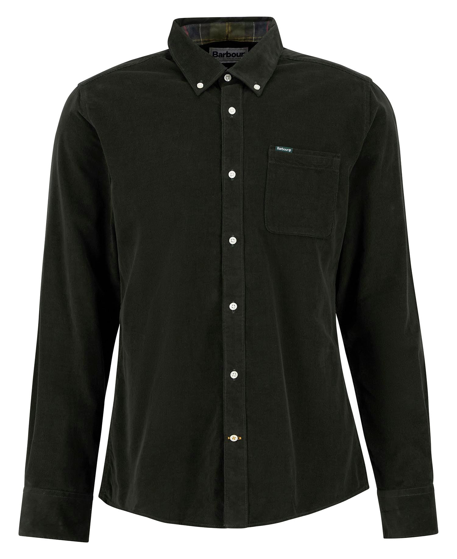 Ramsey Tailored Long-Sleeved Shirt Forest