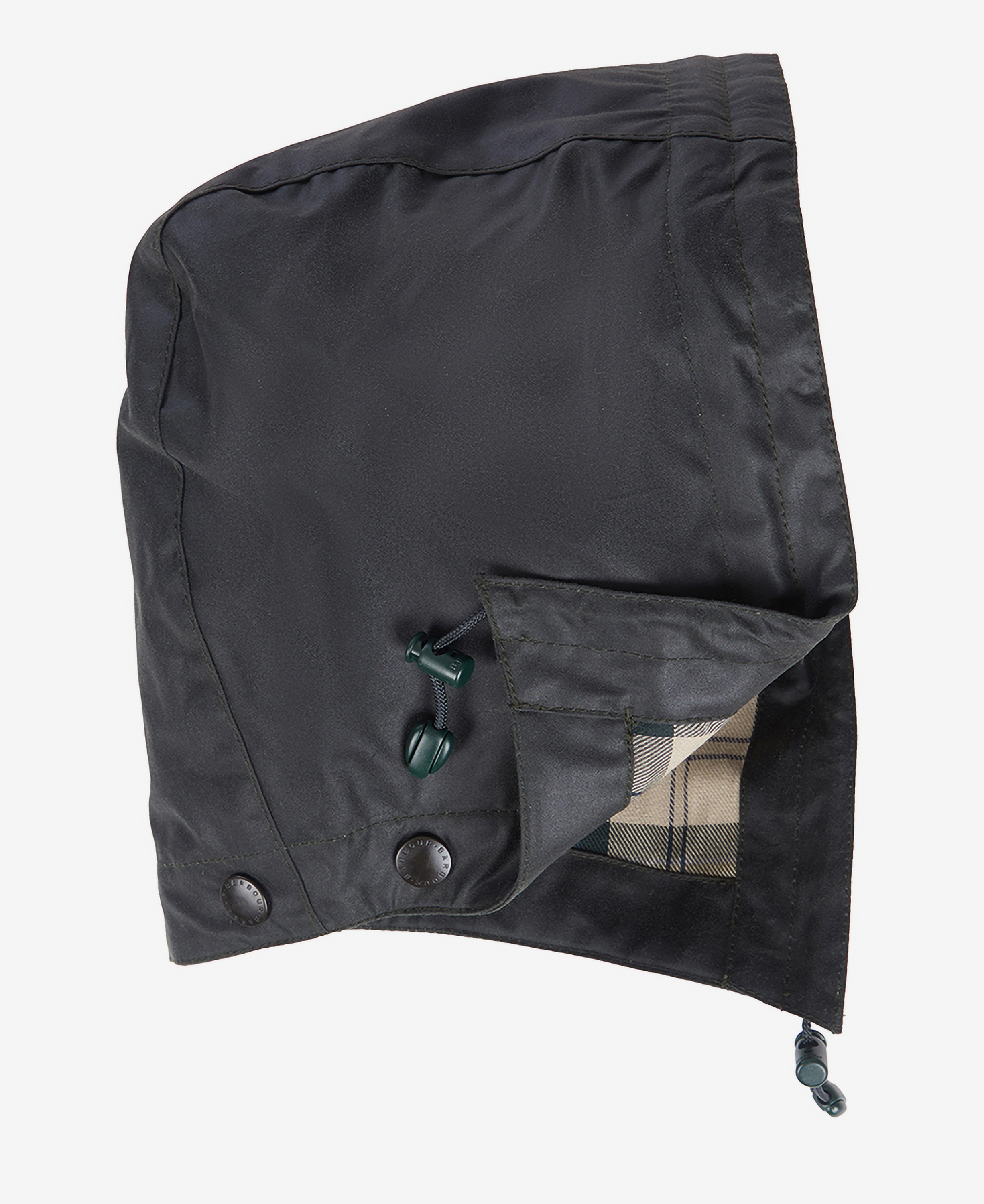 Waxed Cotton Hood Sage