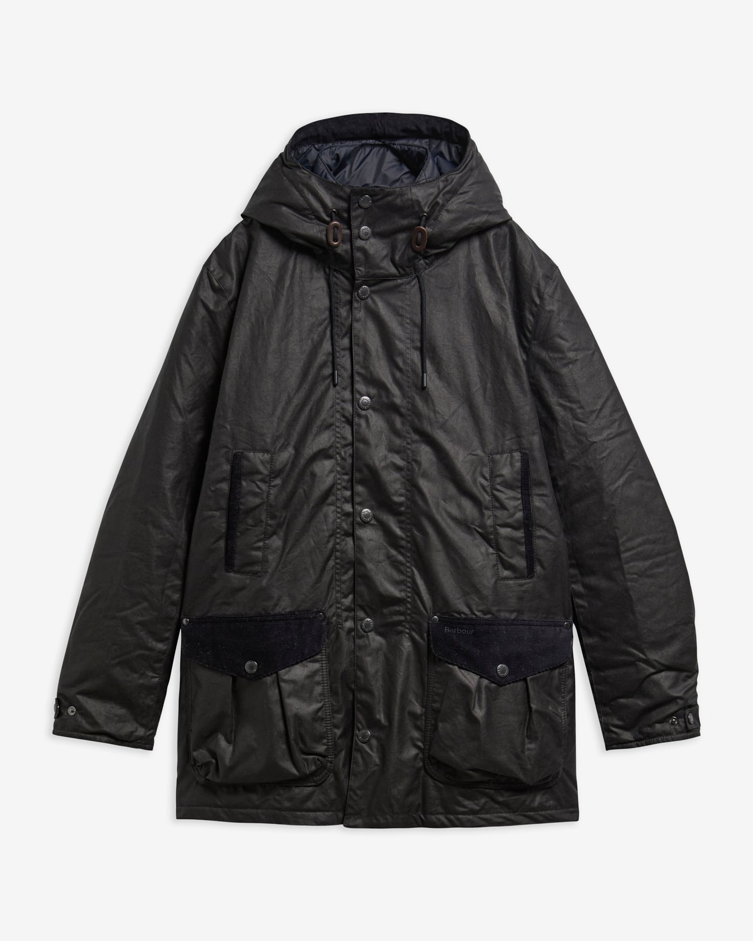 Winter Beaufort Waxed Parka Navy