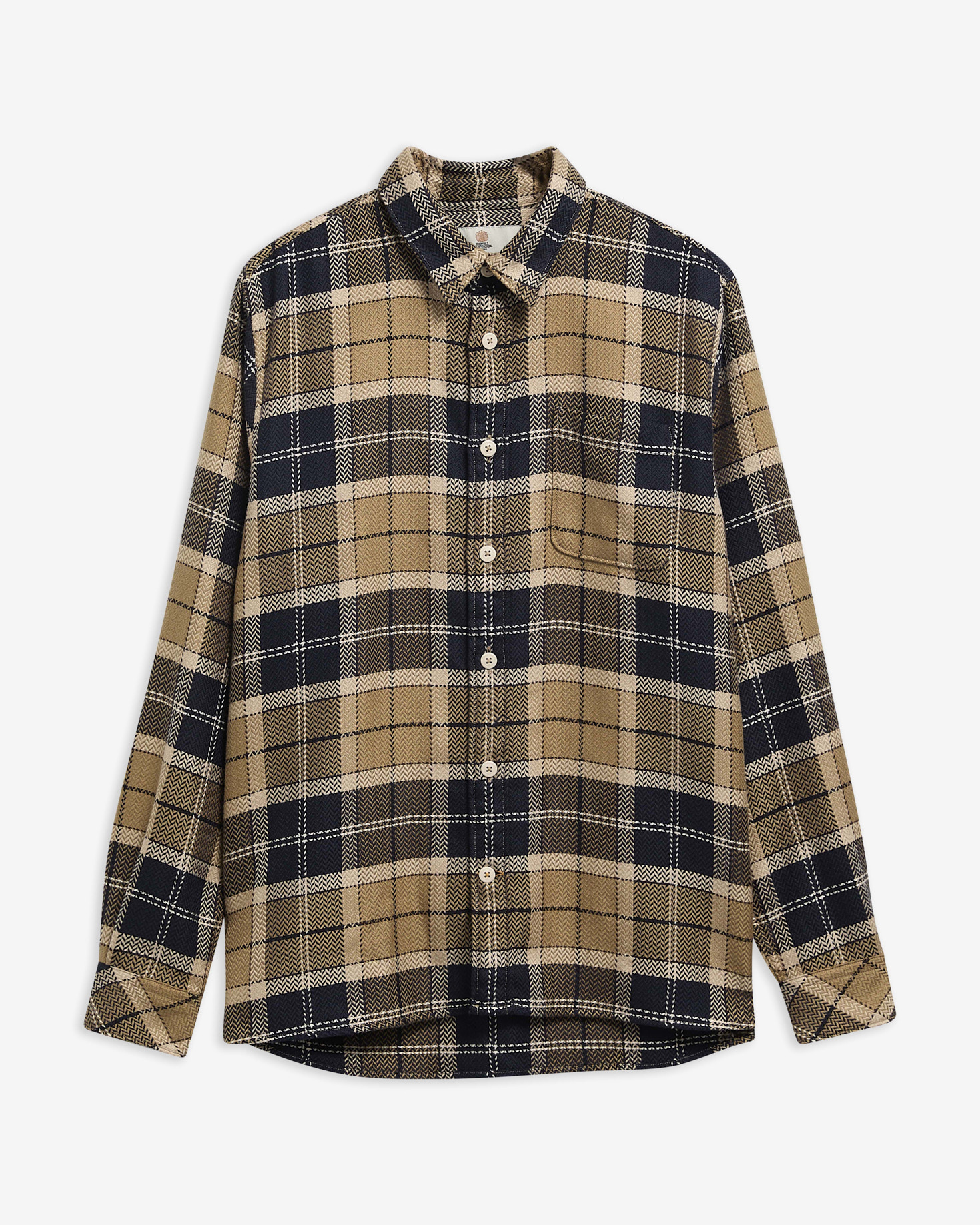 Barbour Hemd Fergus Tartan Relaxed Fit Birchwood Dress Tartan