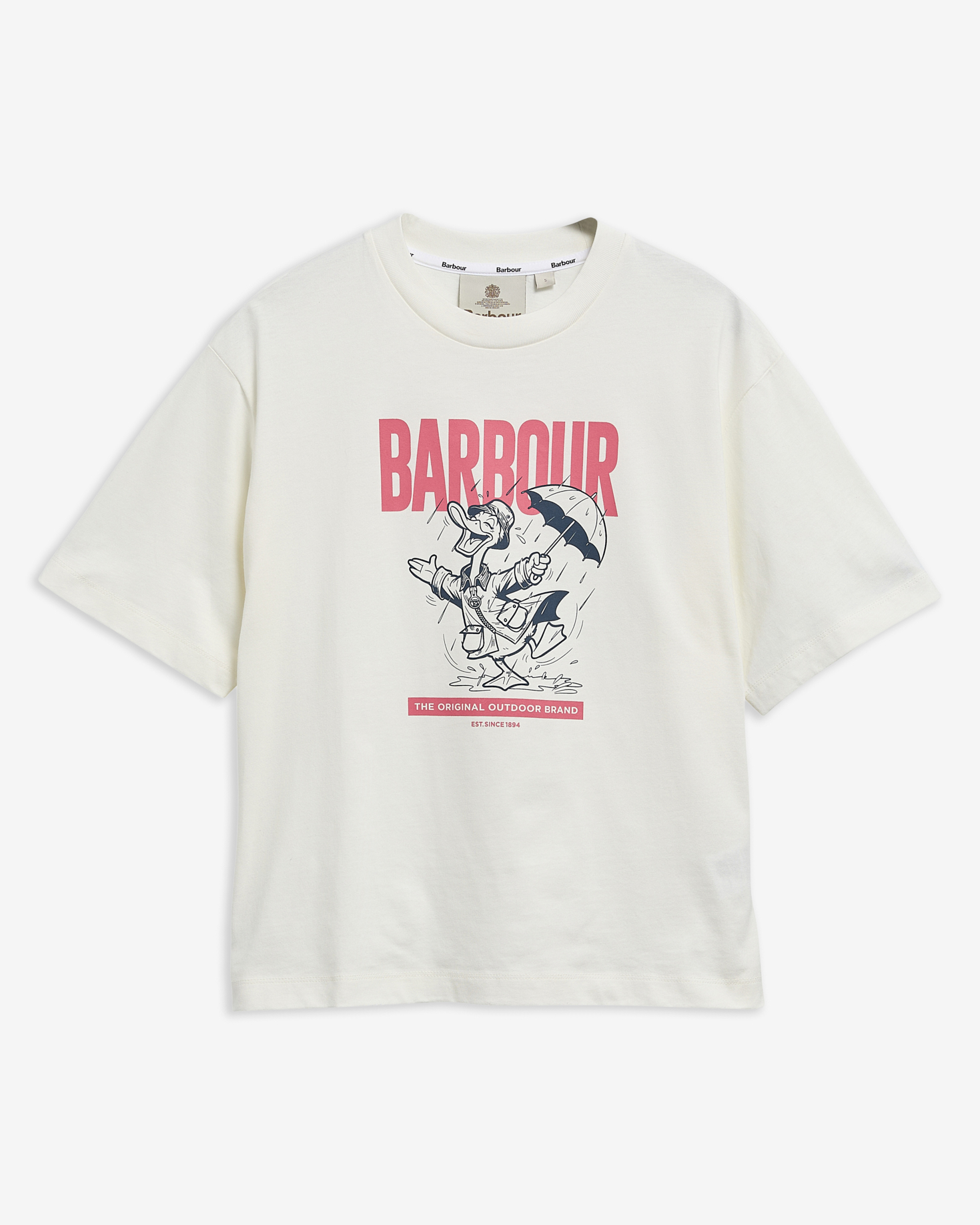 Annette Oversized Graphic T-Shirt Cloud