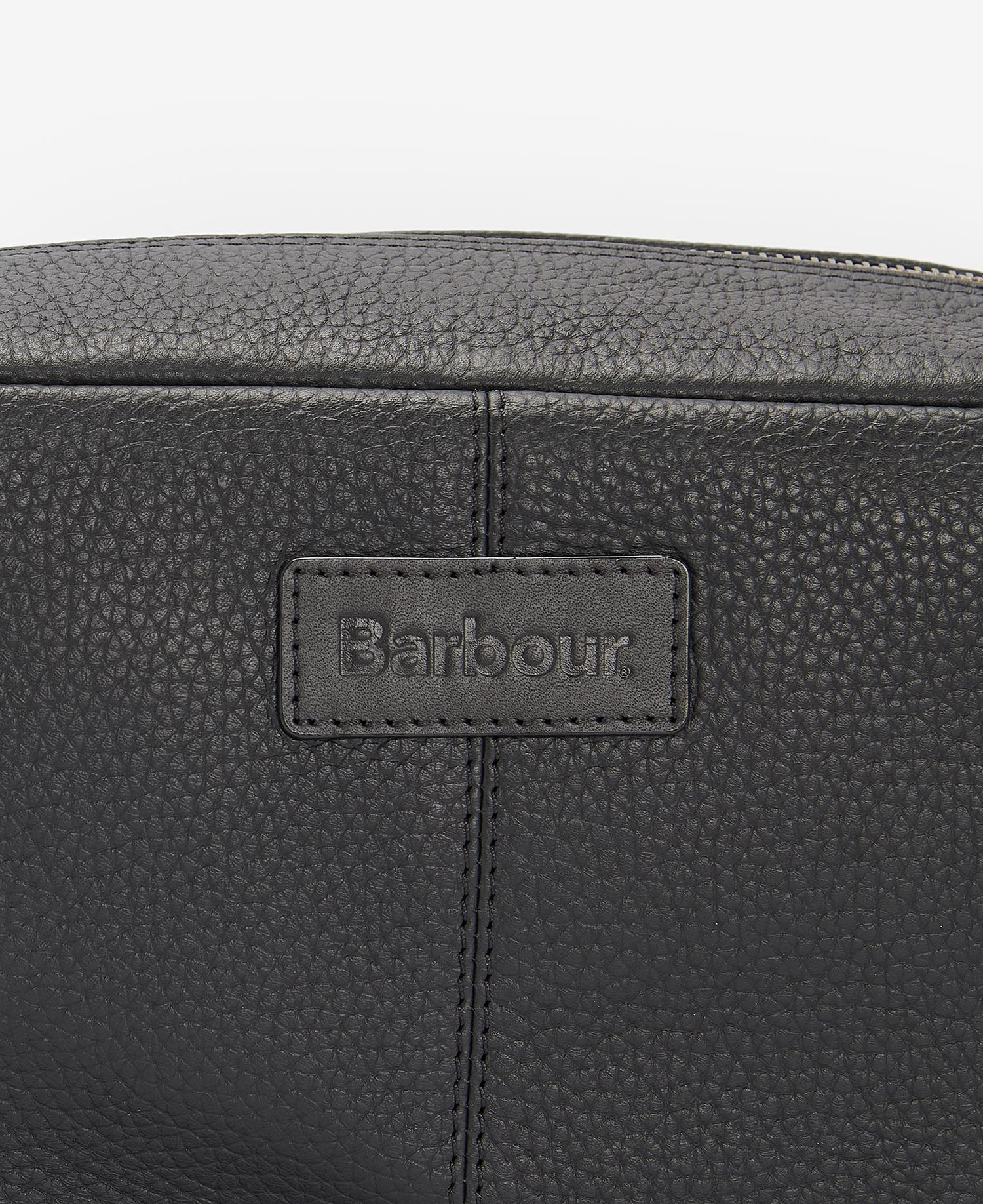 Highgate Leather Washbag Classic Black