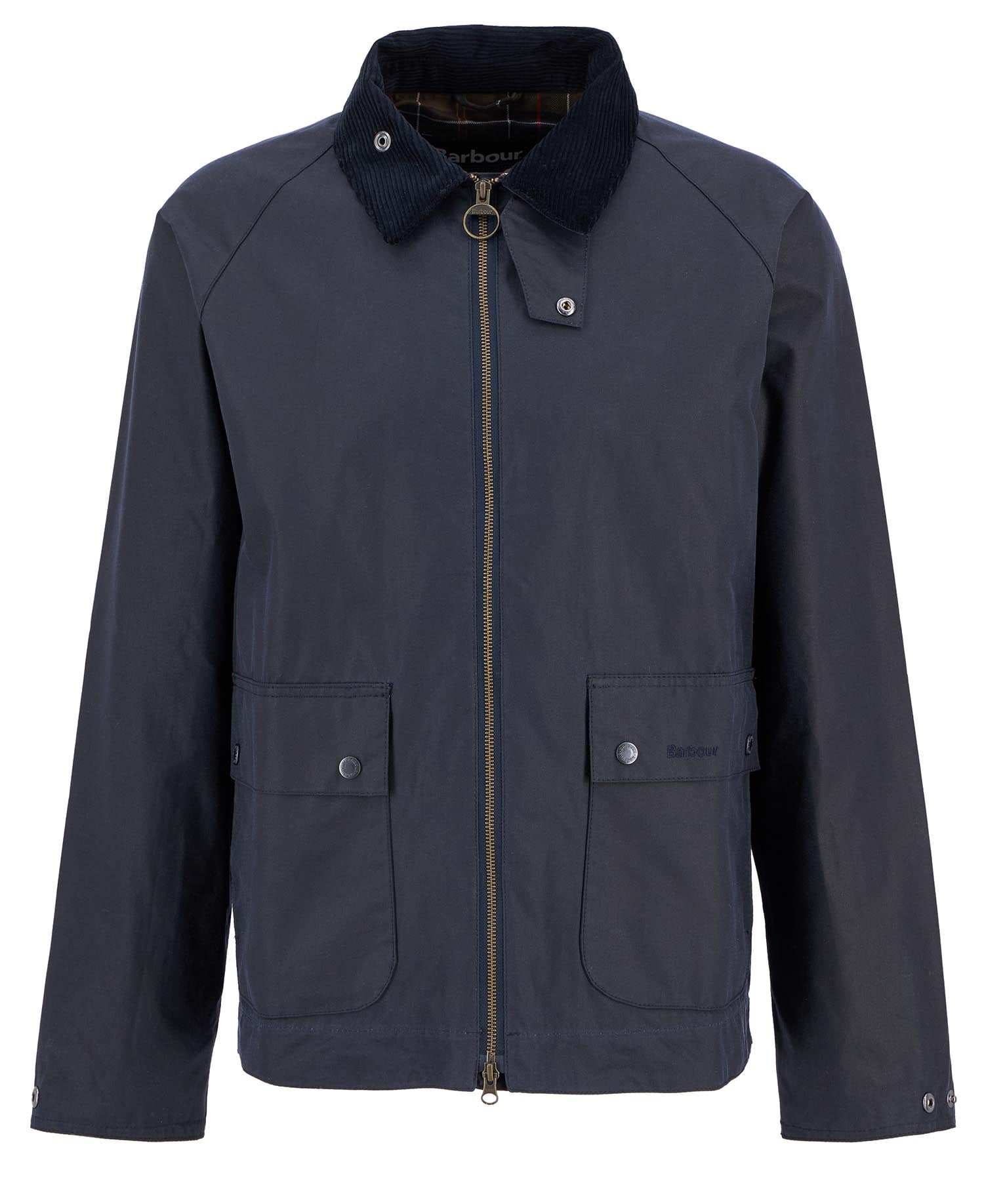 Bedale Short Waxed Jacket Classic Navy