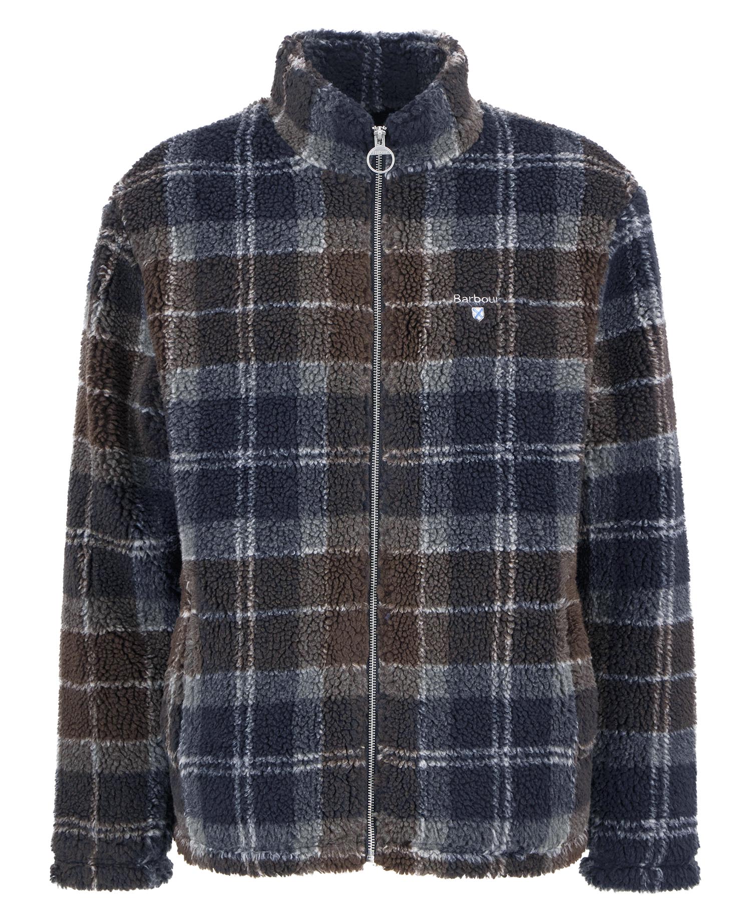 Fleecejacke Tartan Sherpa Midnight Oak Tartan