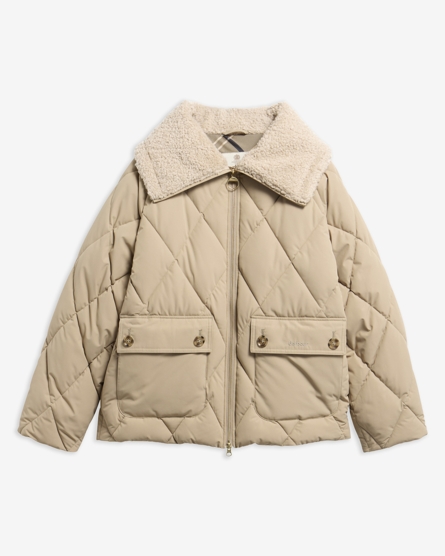 Barbour Winterjacke Eva Lt Trench/Birchwood Dress