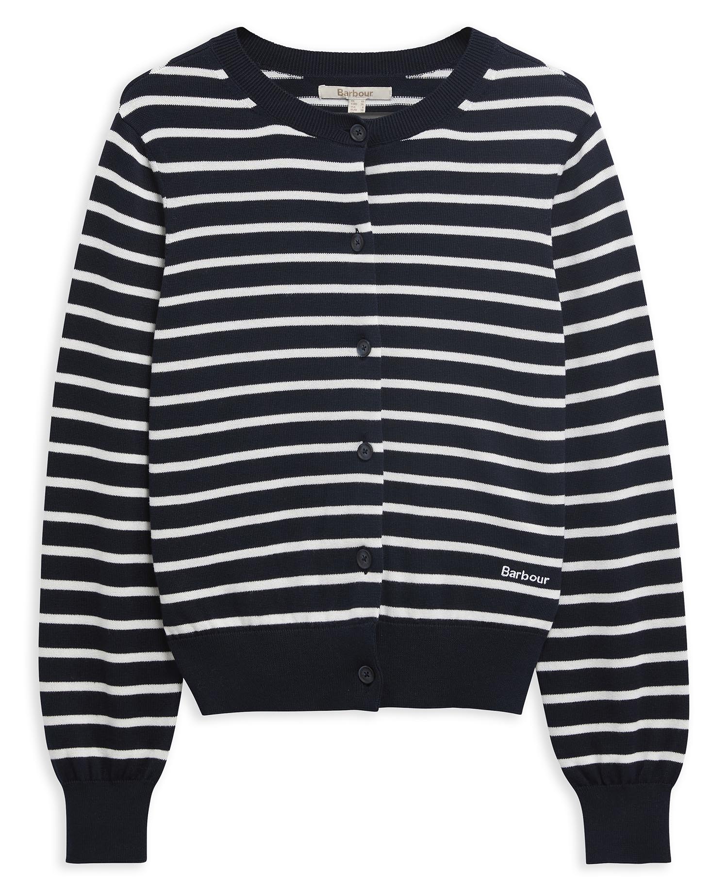Cardigan Baiton Striped Dark Navy Stripe