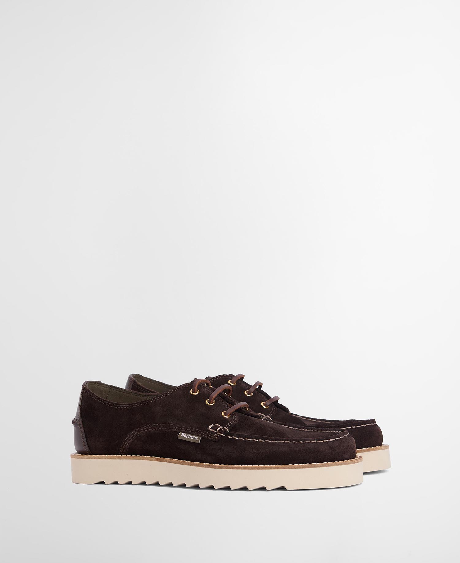 Aydon Derby Shoe Dark Brown Suede