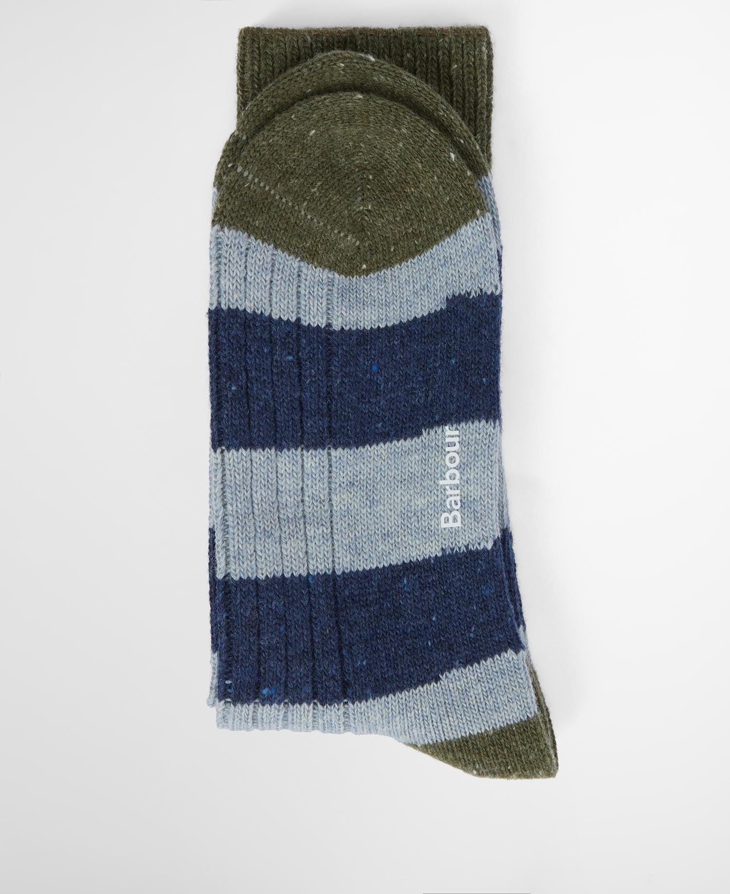 Socken Houghton Stripe Blue Stone