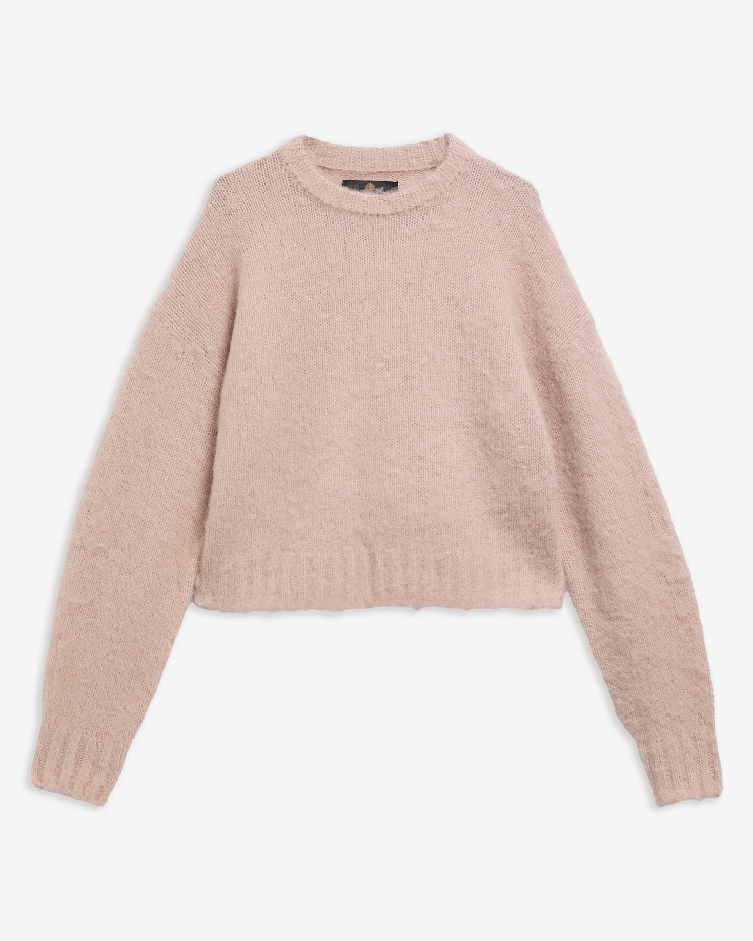 Gea Alpaca-Blend Crew Neck Jumper Nutmeg