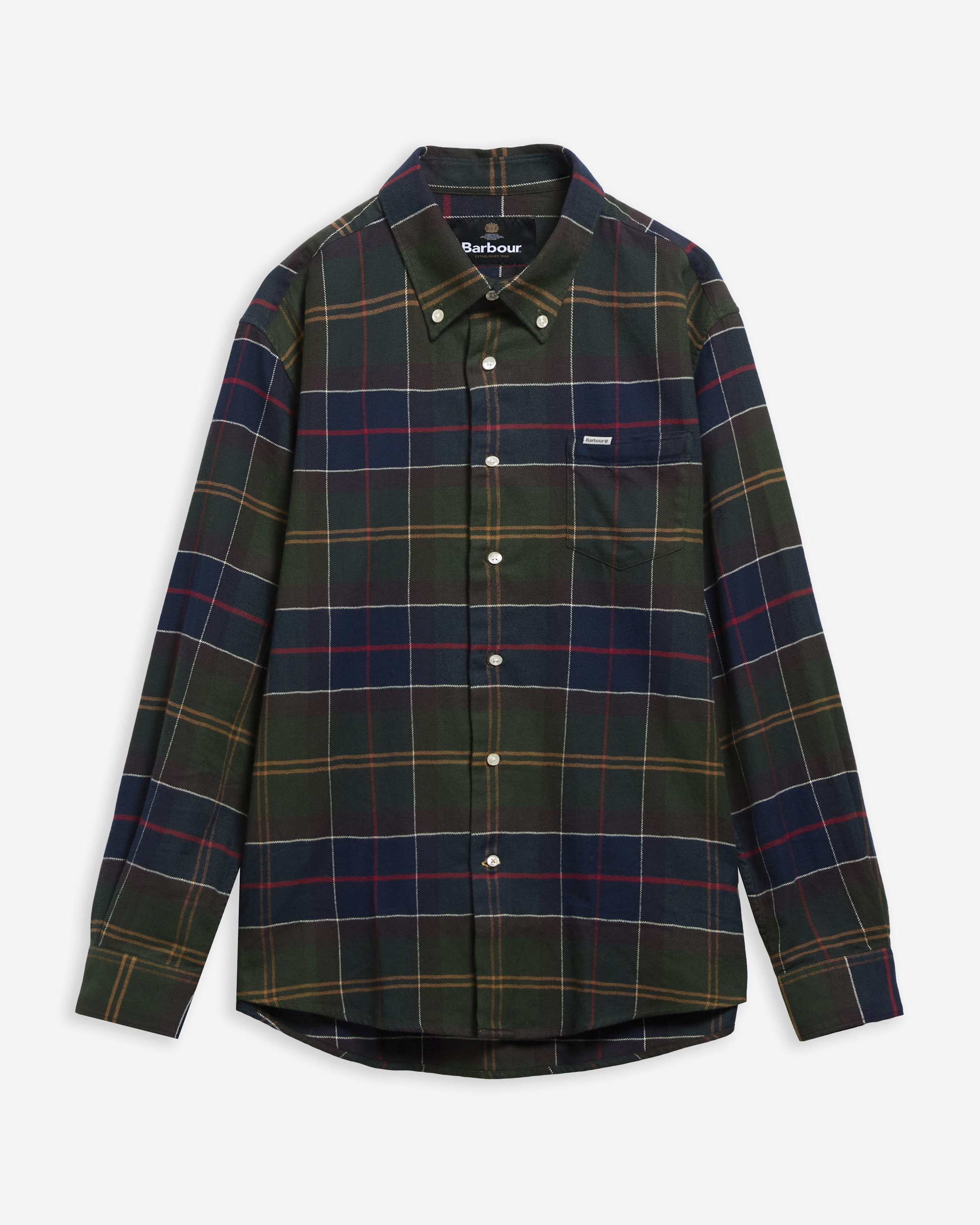 Hogside Tartan Regular Long-Sleeved Shirt