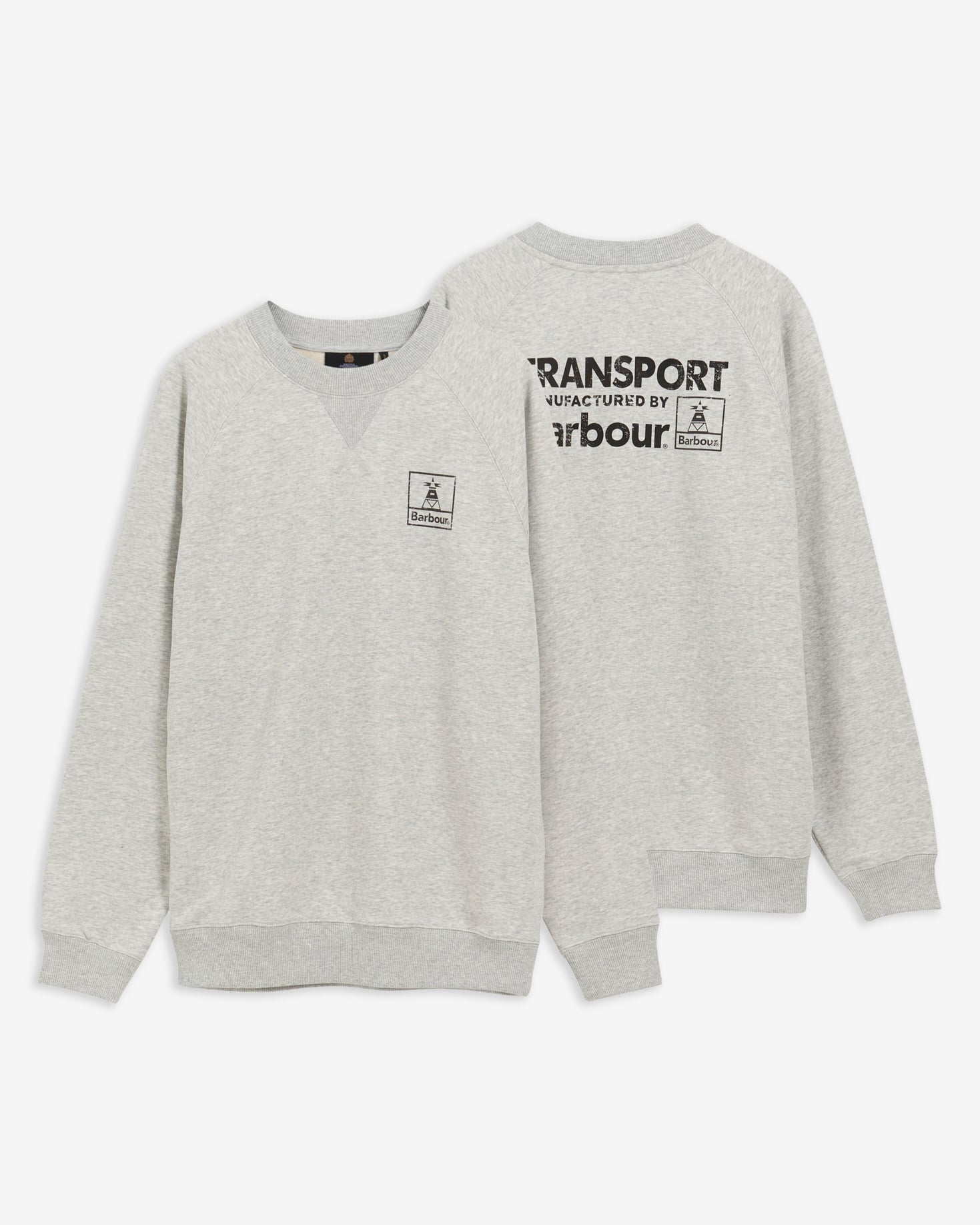 Transport Oversized Sweatshirt Grey Marl