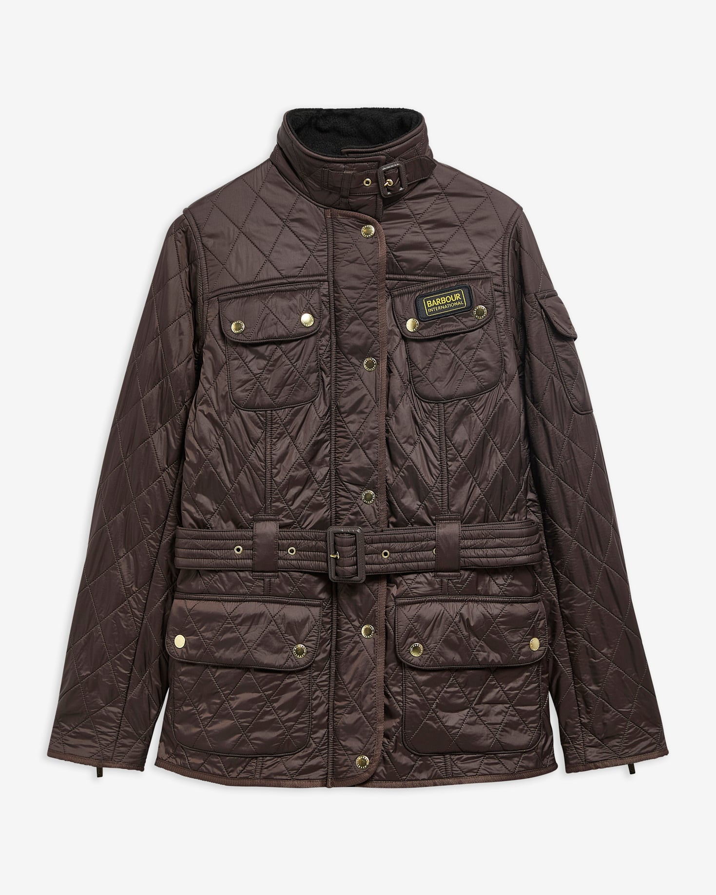 Jacke International Polarquilt Truffle