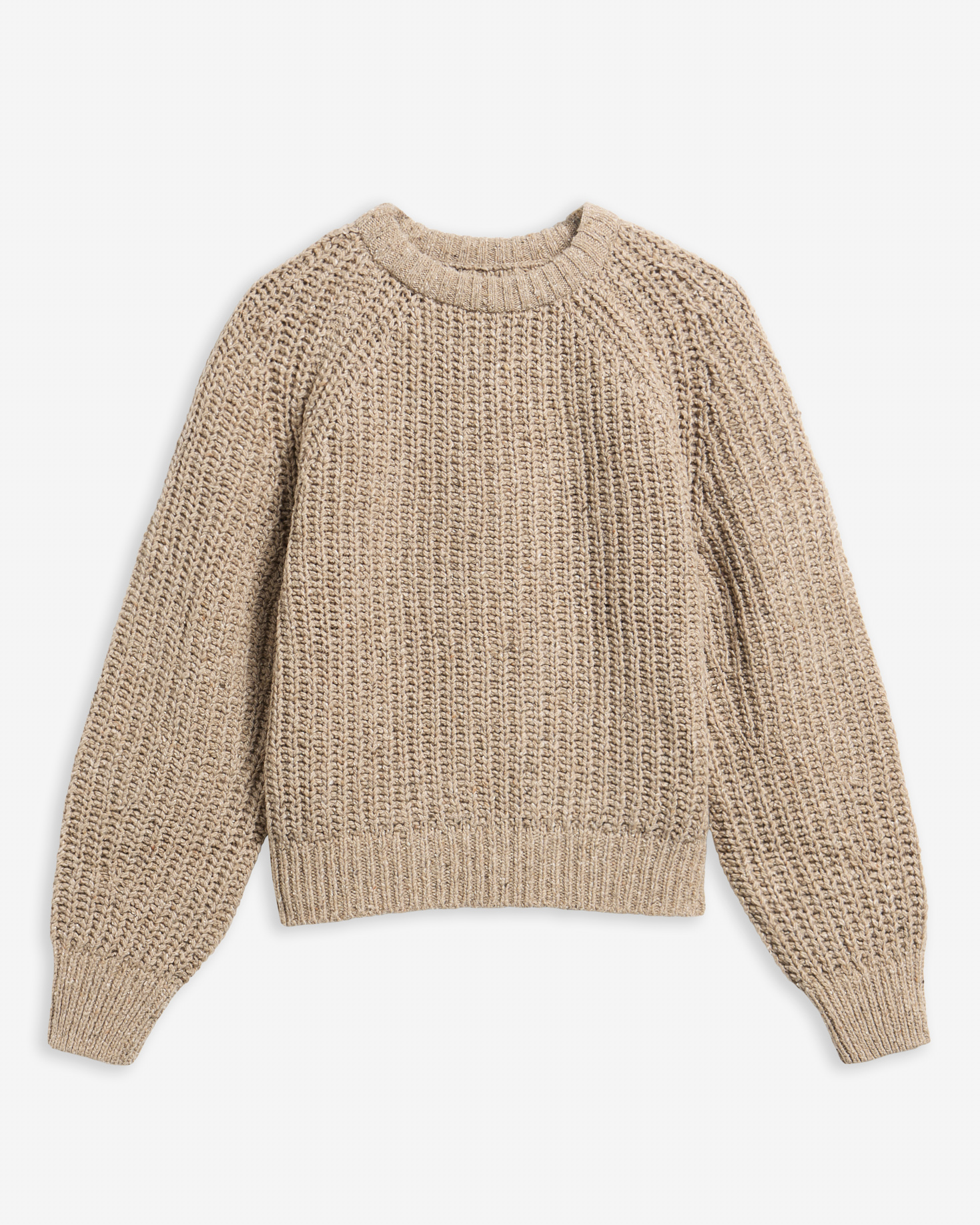 Barbour Pullover Alderney Rundhalsausschnitt aus Woll-Mix Warm Trench