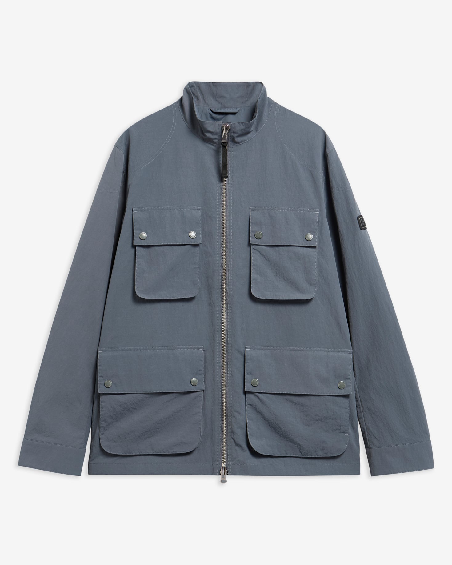 Course Showerproof Jacket Washed Charcoal