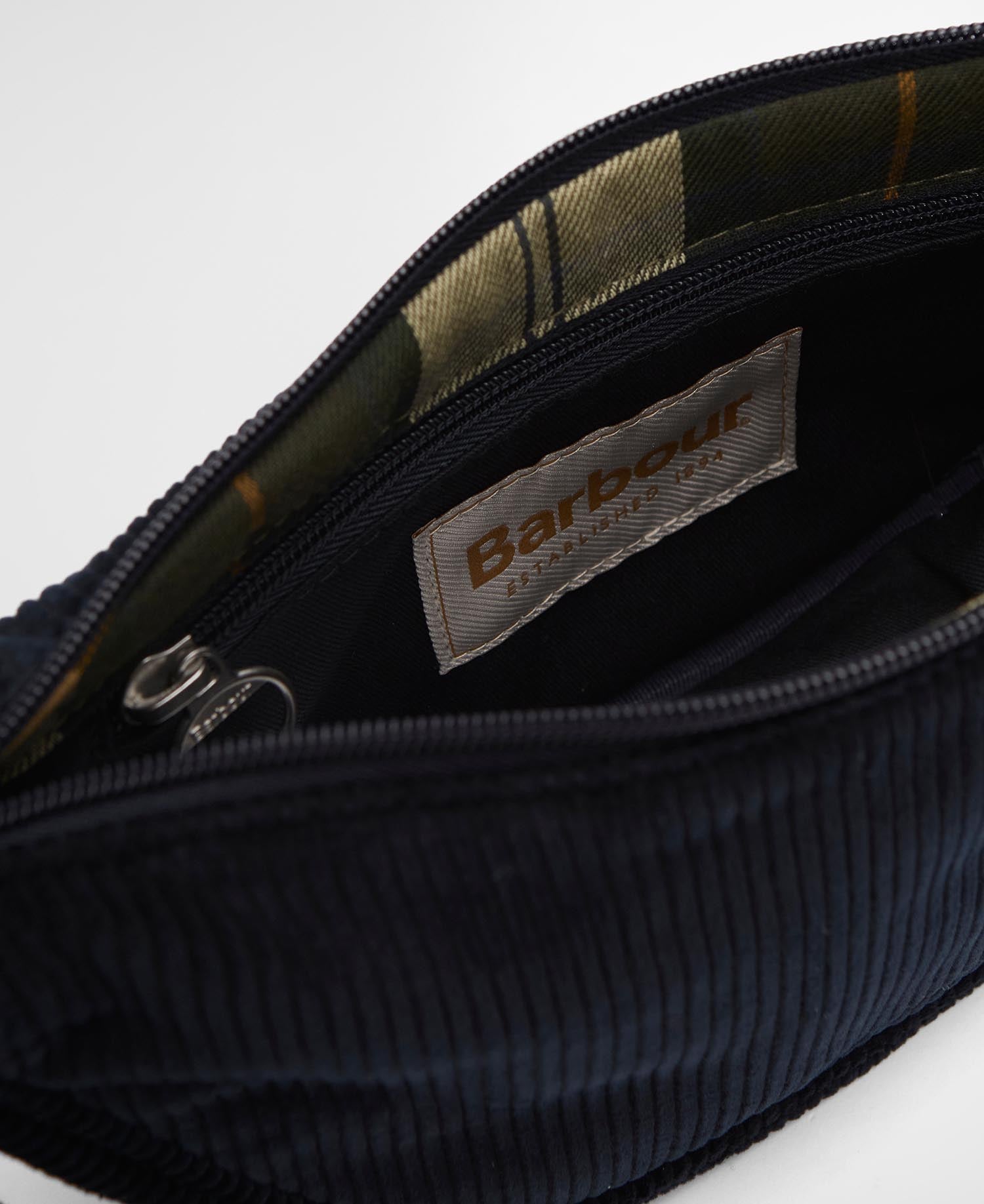 Barbour Sling Bag Mia Mini Cord Dark Navy