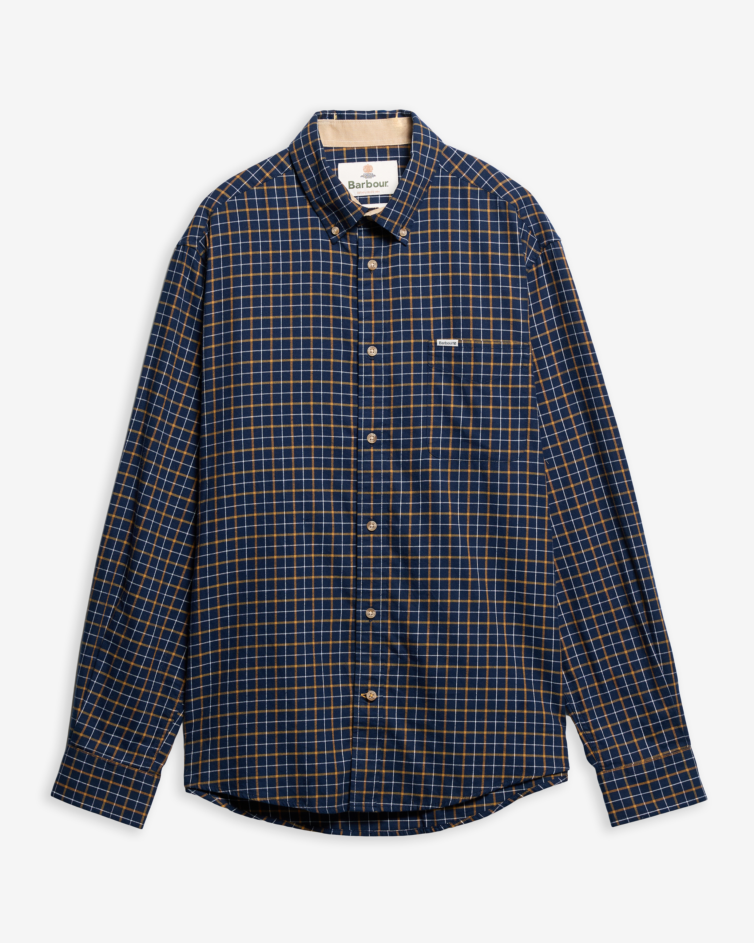 Bank Regular Long-Sleeved Shirt Classic Navy