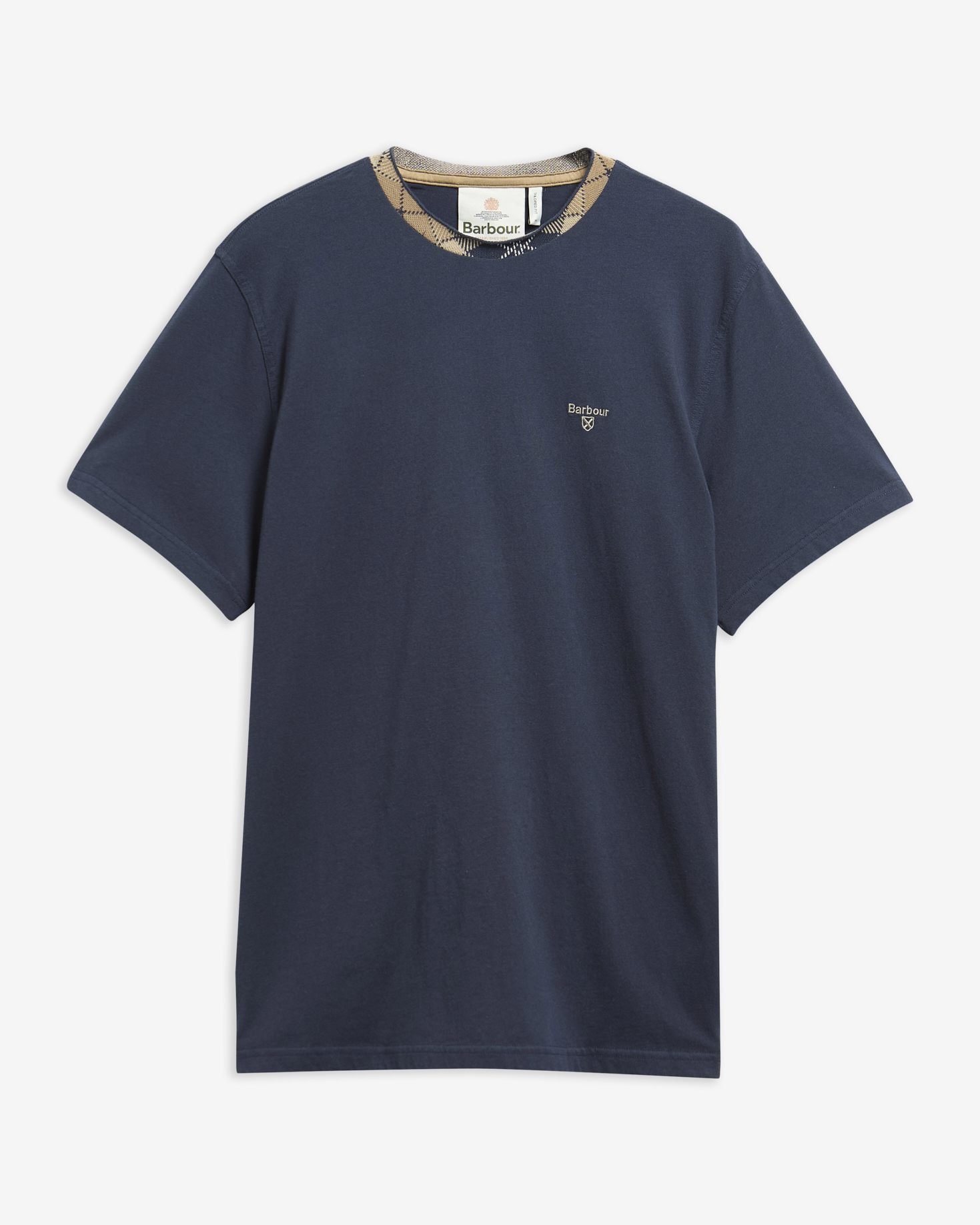 Barbour T-Shirt Stanford Tailored Navy