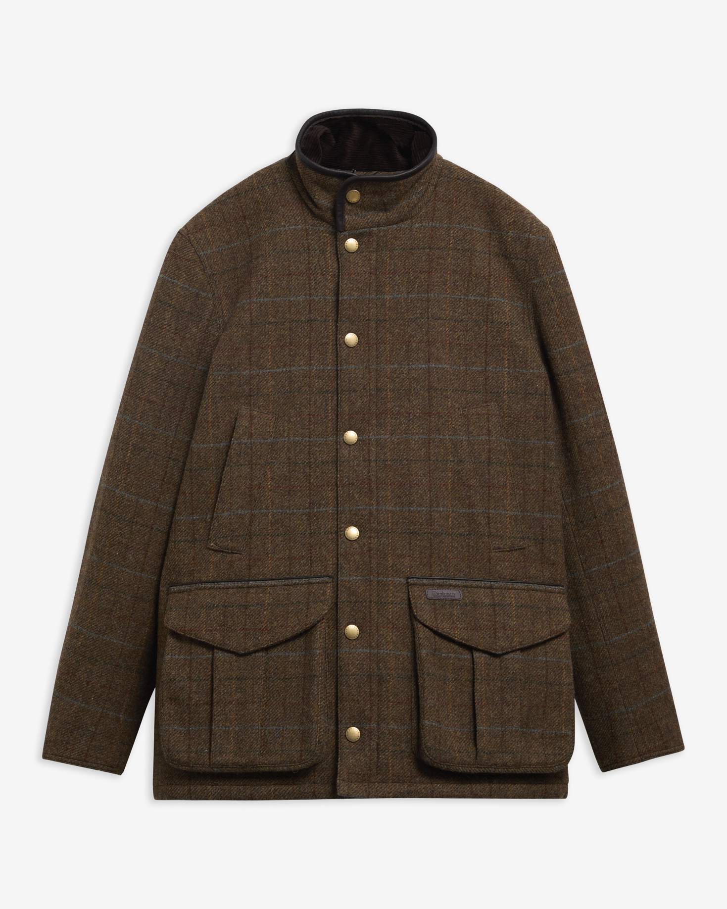 Jacke Hereford Tweed Wool Moss Green