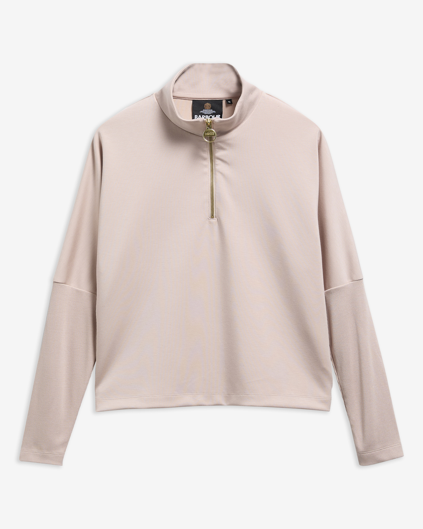 B.Intl Sweatshirt Kemora Half-Zip Nutmeg
