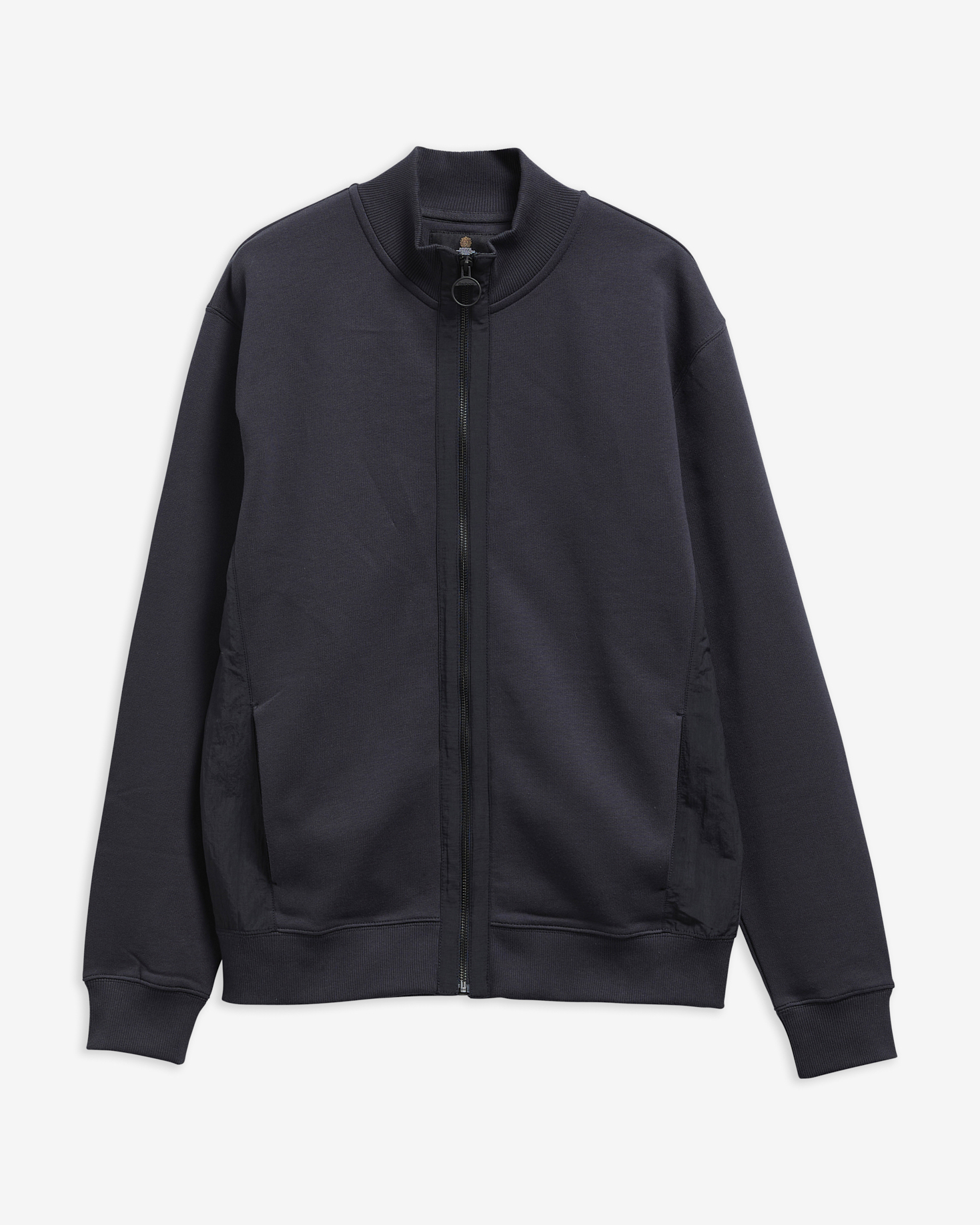 Barbour Sweatshirt Caldbeck Zip-Up Dark Navy