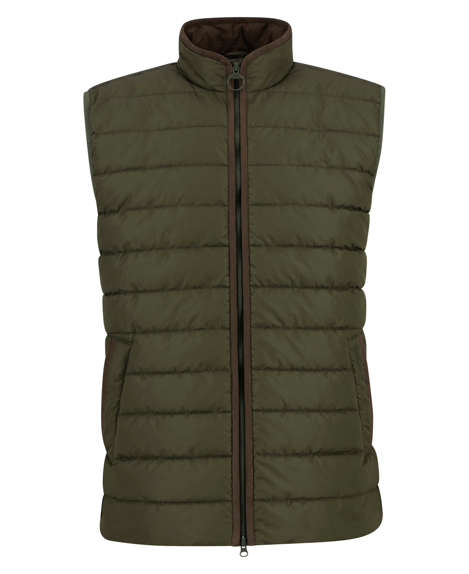 Broughton Quilted Gilet Deep Olive