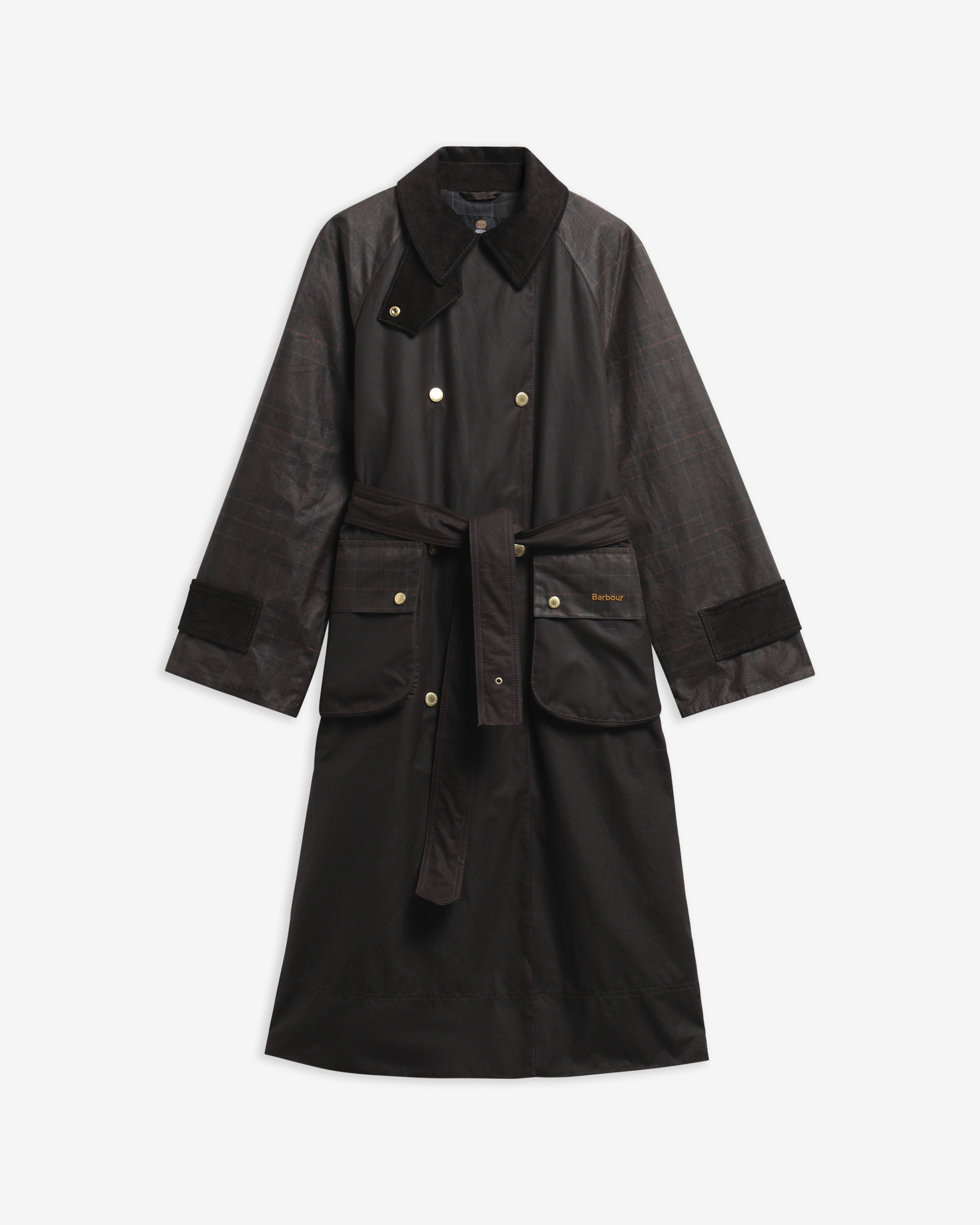 Barbour Wachsmantel Elva Rustic/Muted/Mixed Tartan