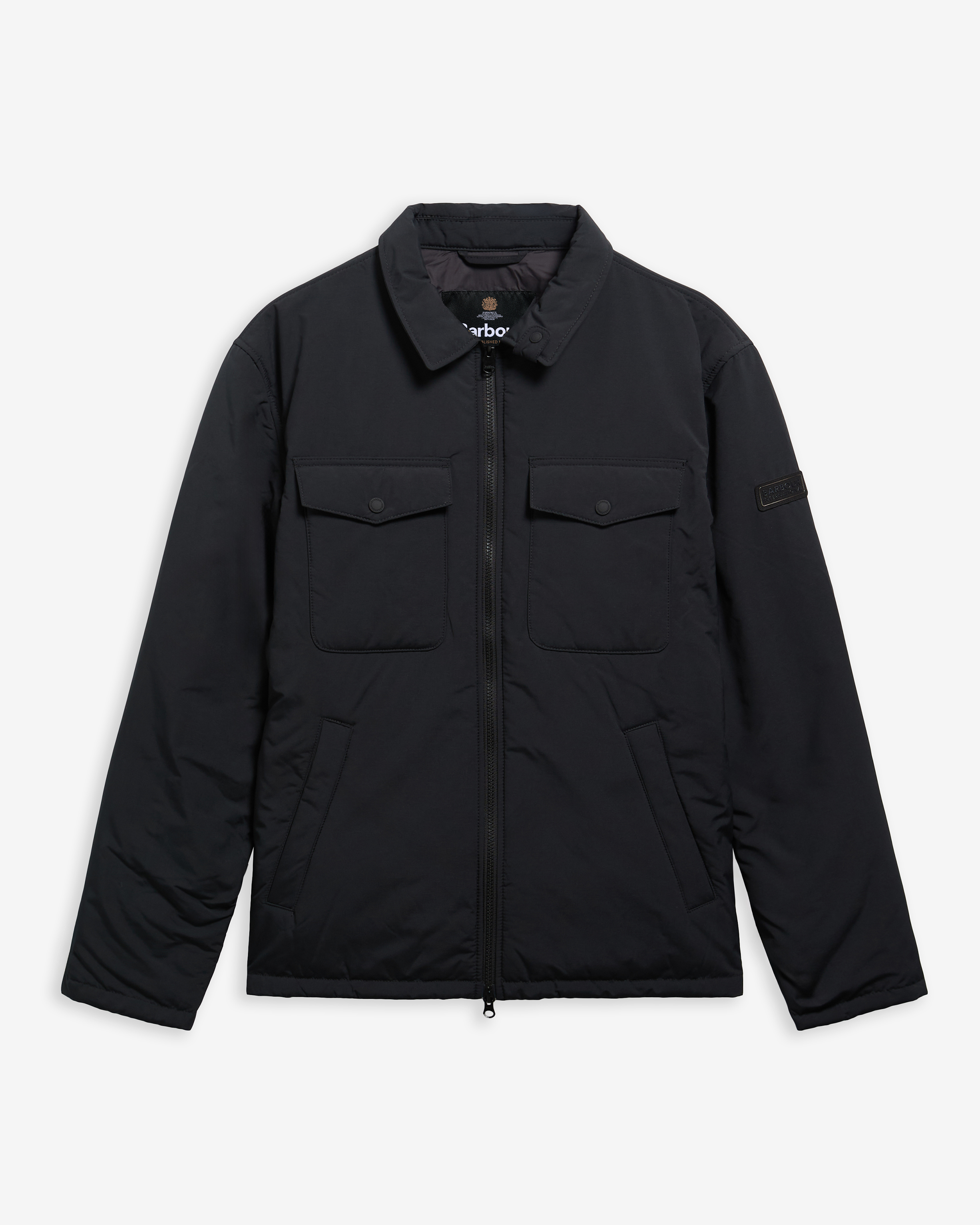 Distill Quilted Jacket Classic Black