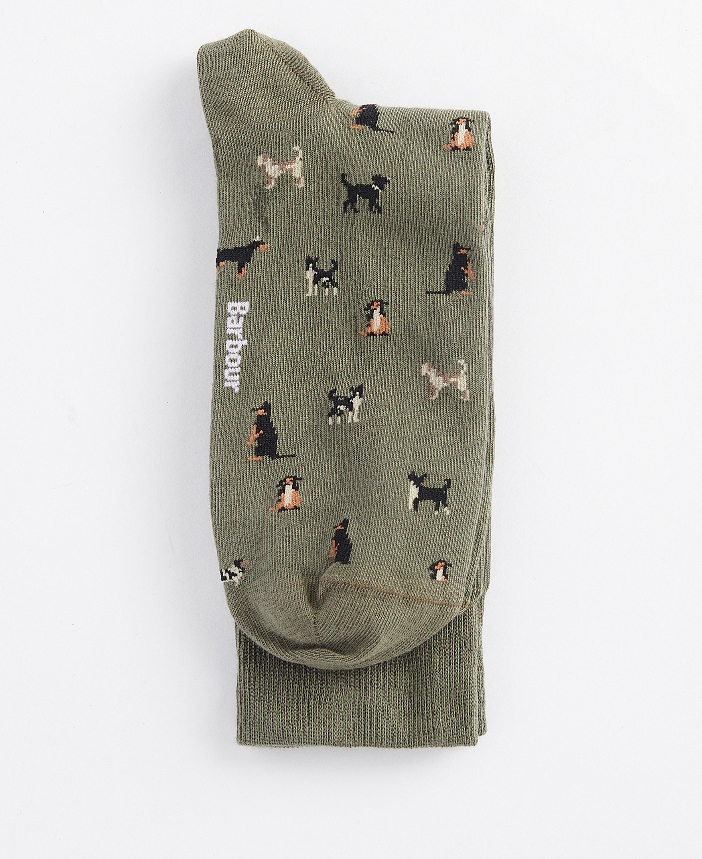 Mavin Socks Mid Olive-Dog