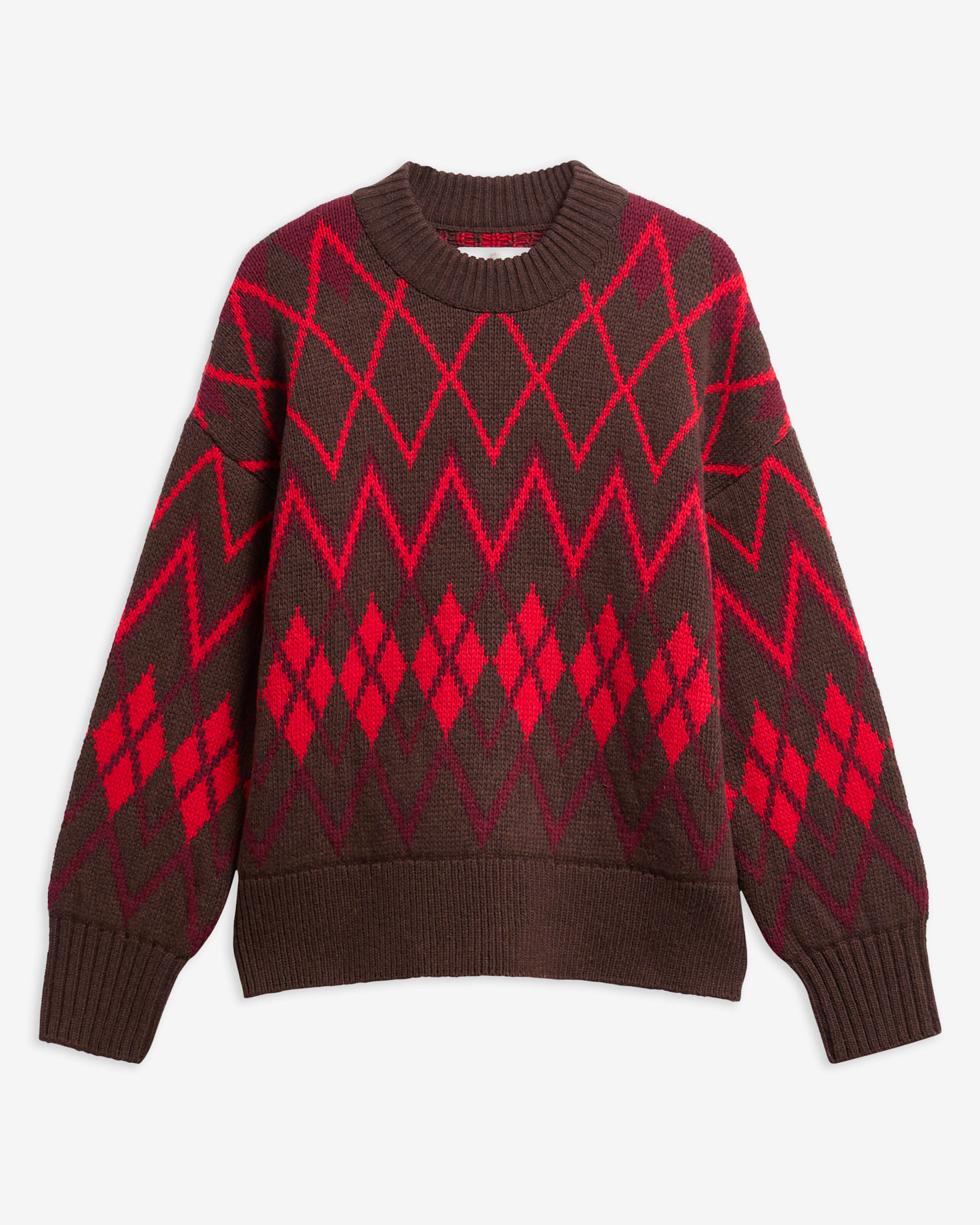 Adina Fair Isle Crew Neck Jumper Multi