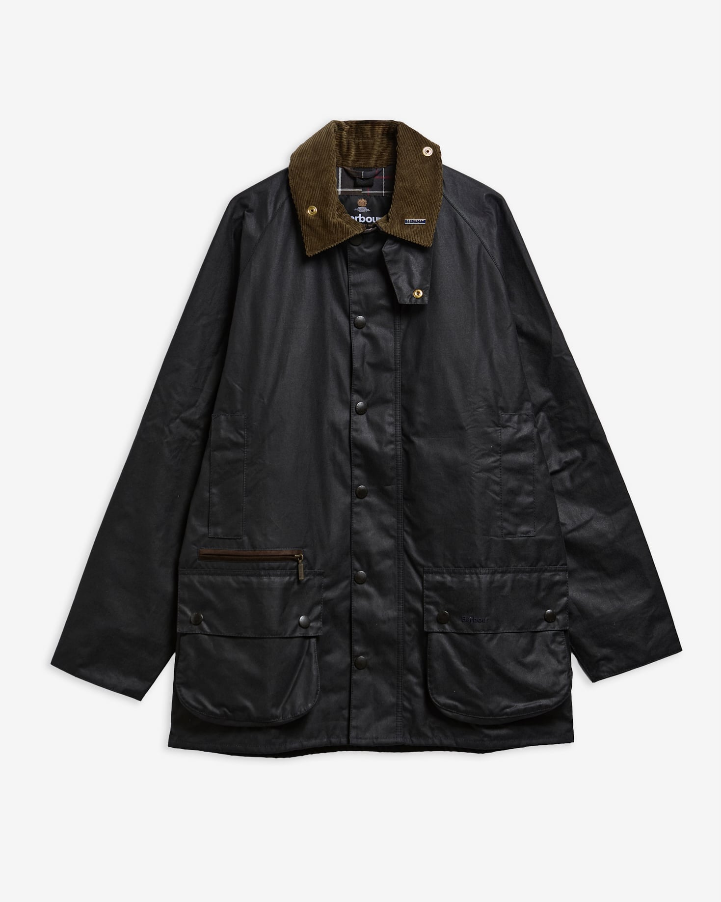 Icons Beaufort Waxed Jacket Navy