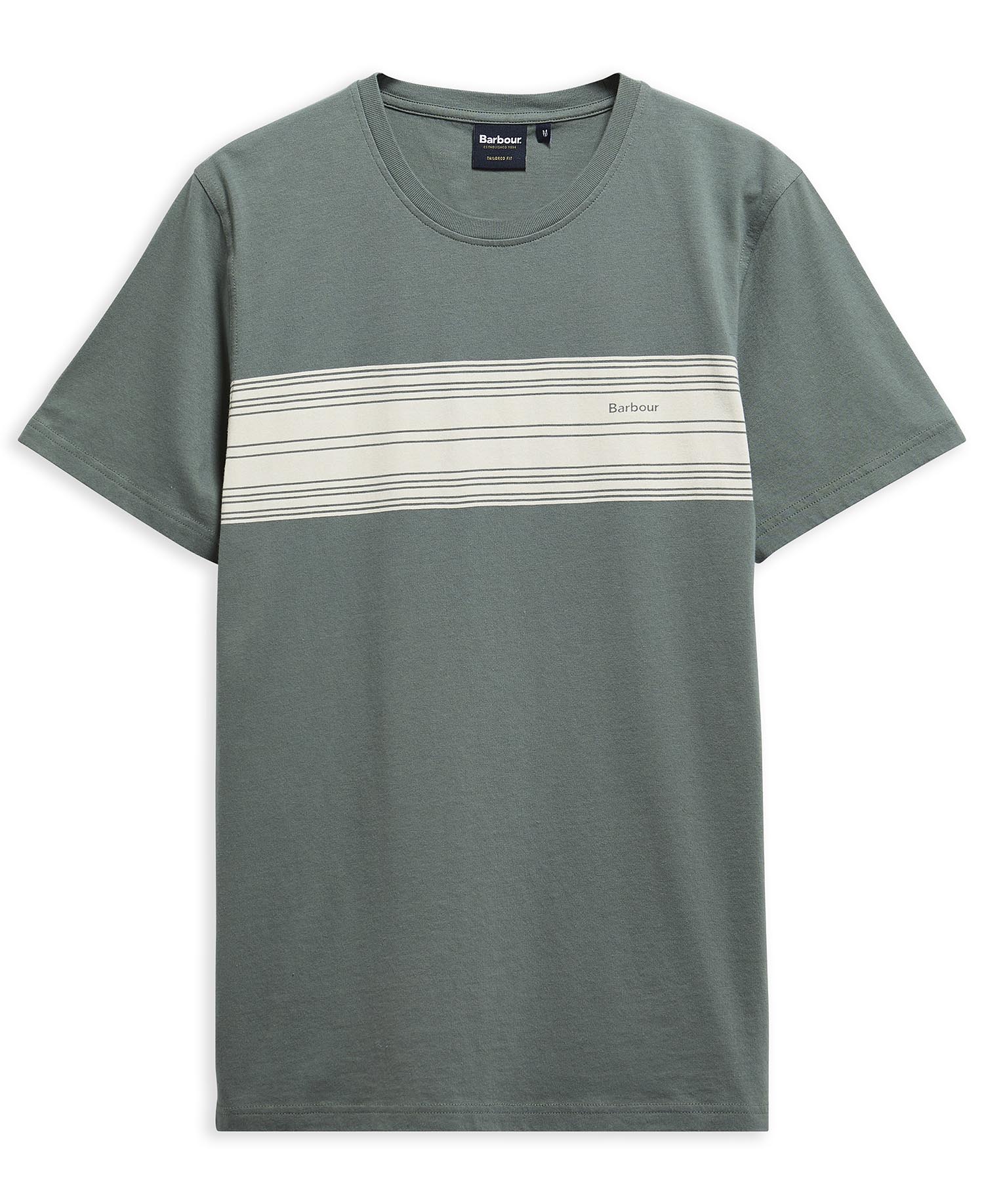 T-Shirt Brayworth Graphic Tailored Vintage Teal
