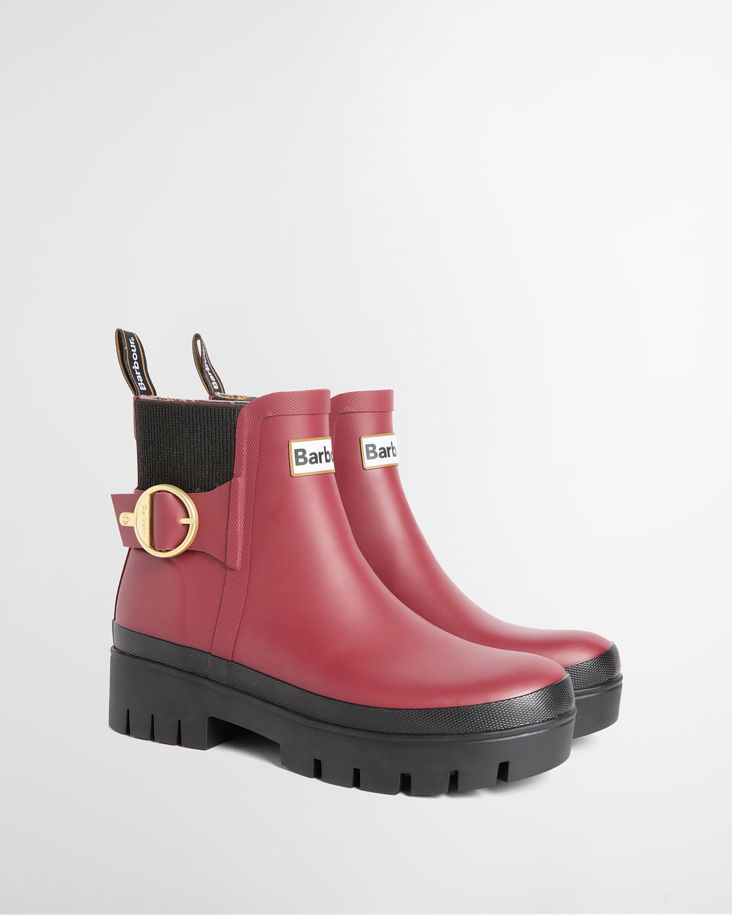 Barbour Gummistiefel Hepburn Cranberry Red