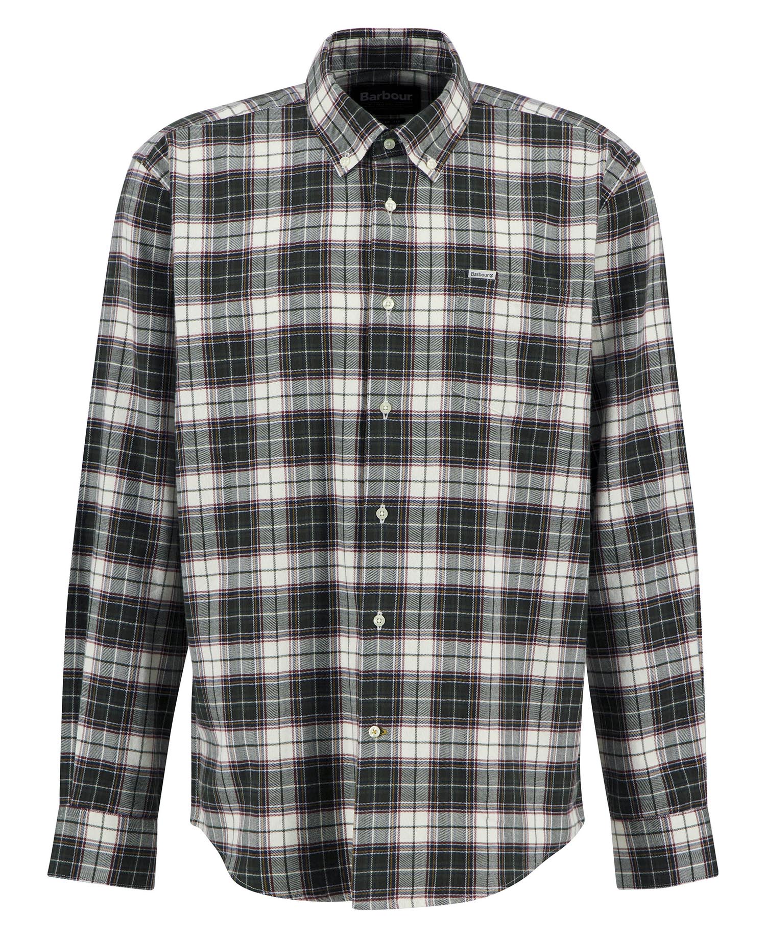 Telfield Regular Long-Sleeved Shirt Olive