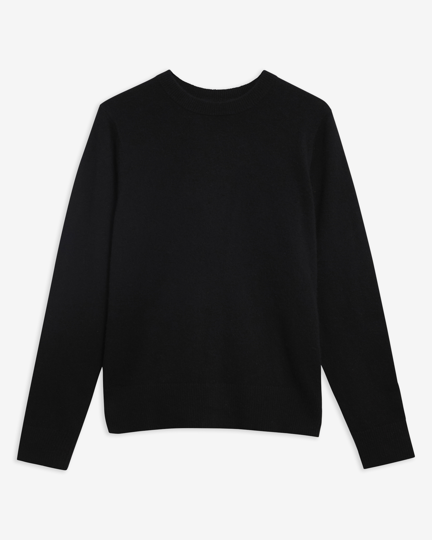 Penwood Cashmere Crew Neck Jumper Black
