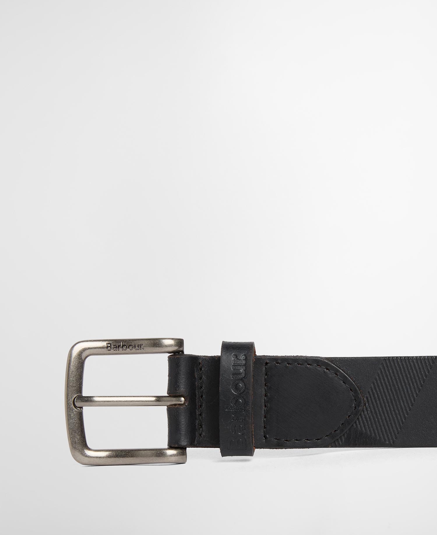 Barbour Lederg&uuml;rtel Irvine Black