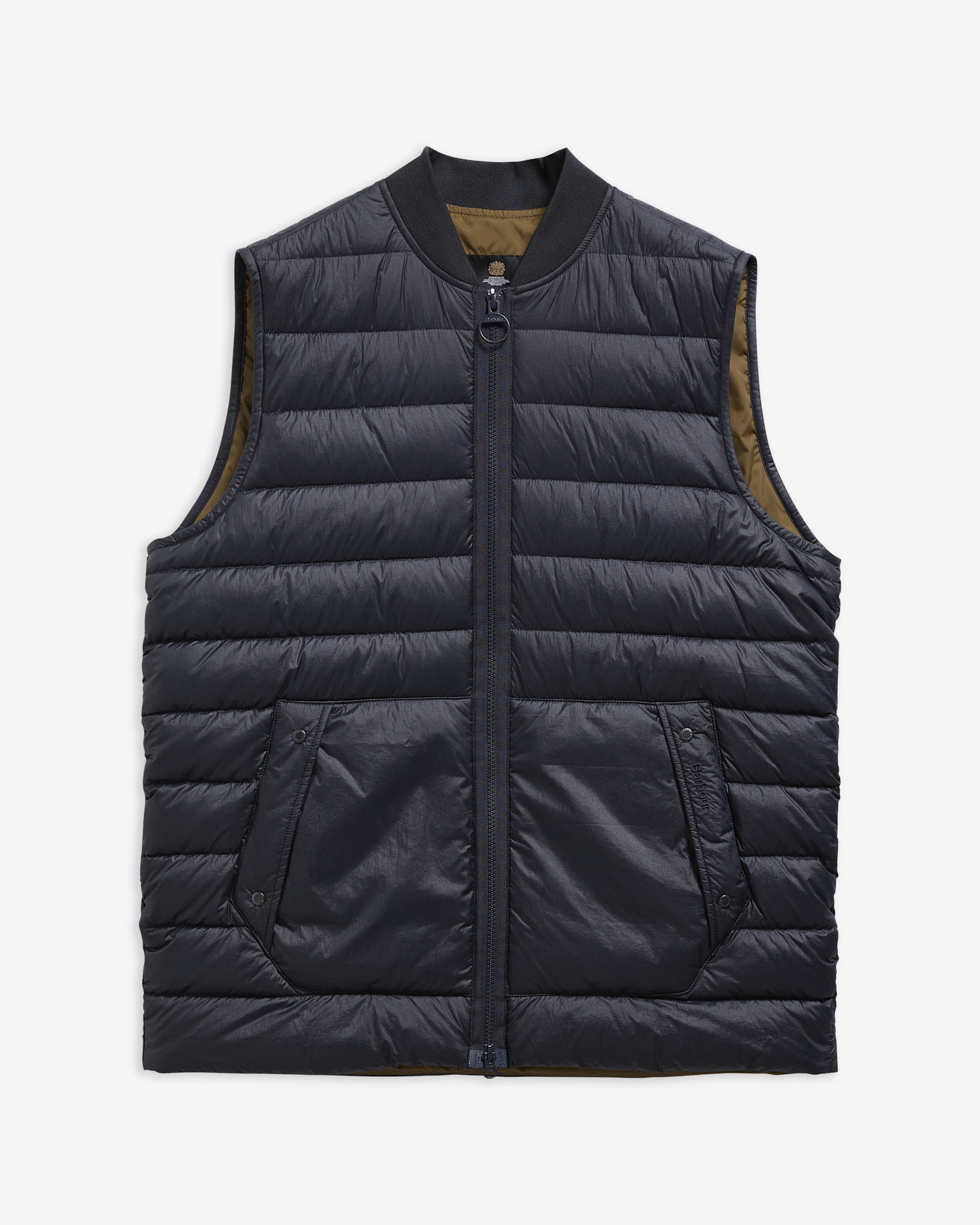 Gilet trapuntato Re-Engineered Hadden Dark Navy