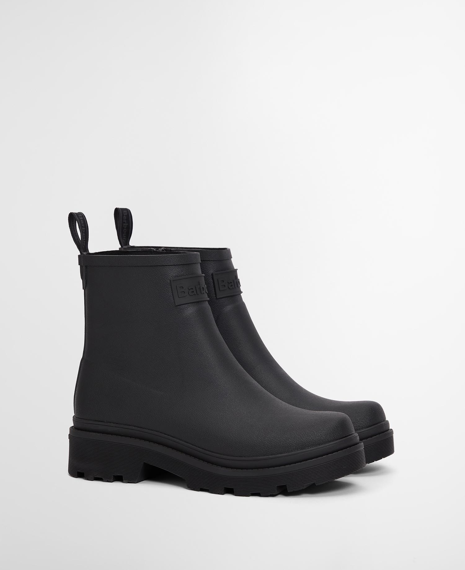 Layla Ankle Wellington Boots Black