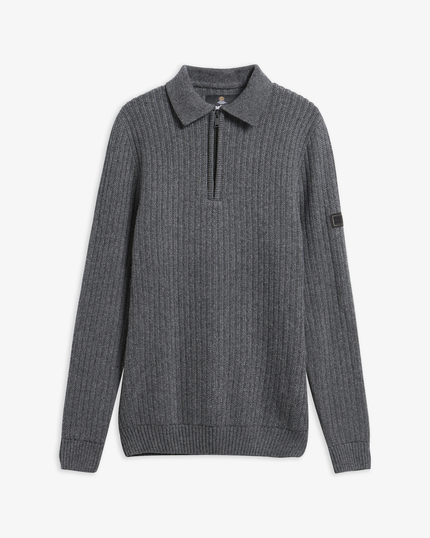 B.Intl Pullover Oxham Half-Zip Asphalt
