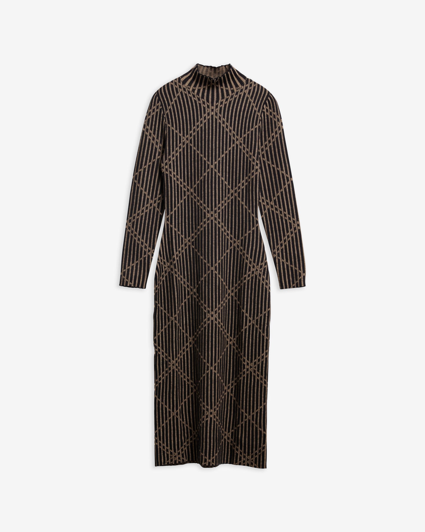 Adina Knitted Dress Black Multi